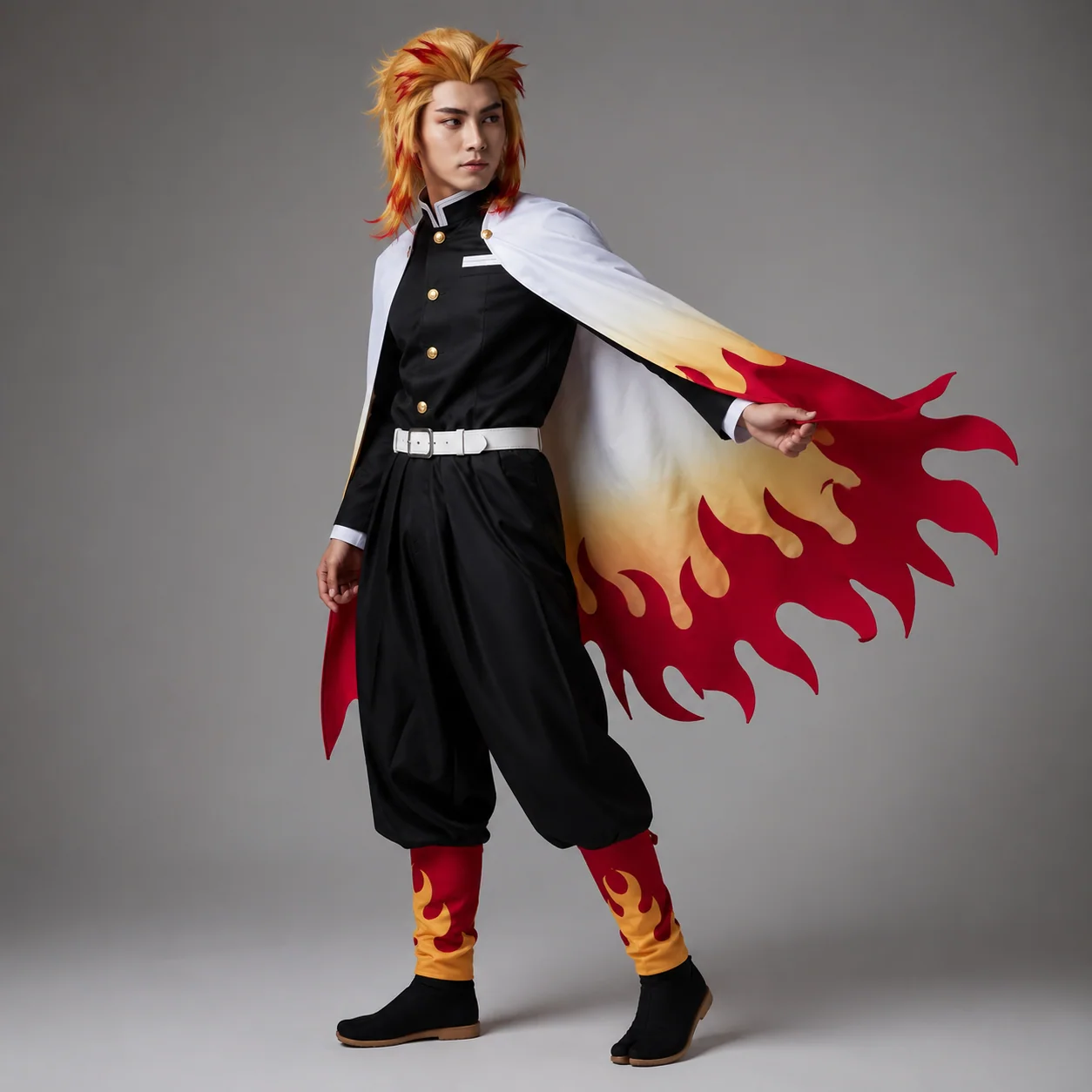 Halloween Costume Anime Warrior Kimono Cosplay Outfit - Image 9 Halloween Costume Anime Warrior Kimono Cosplay Outfit - Image 9