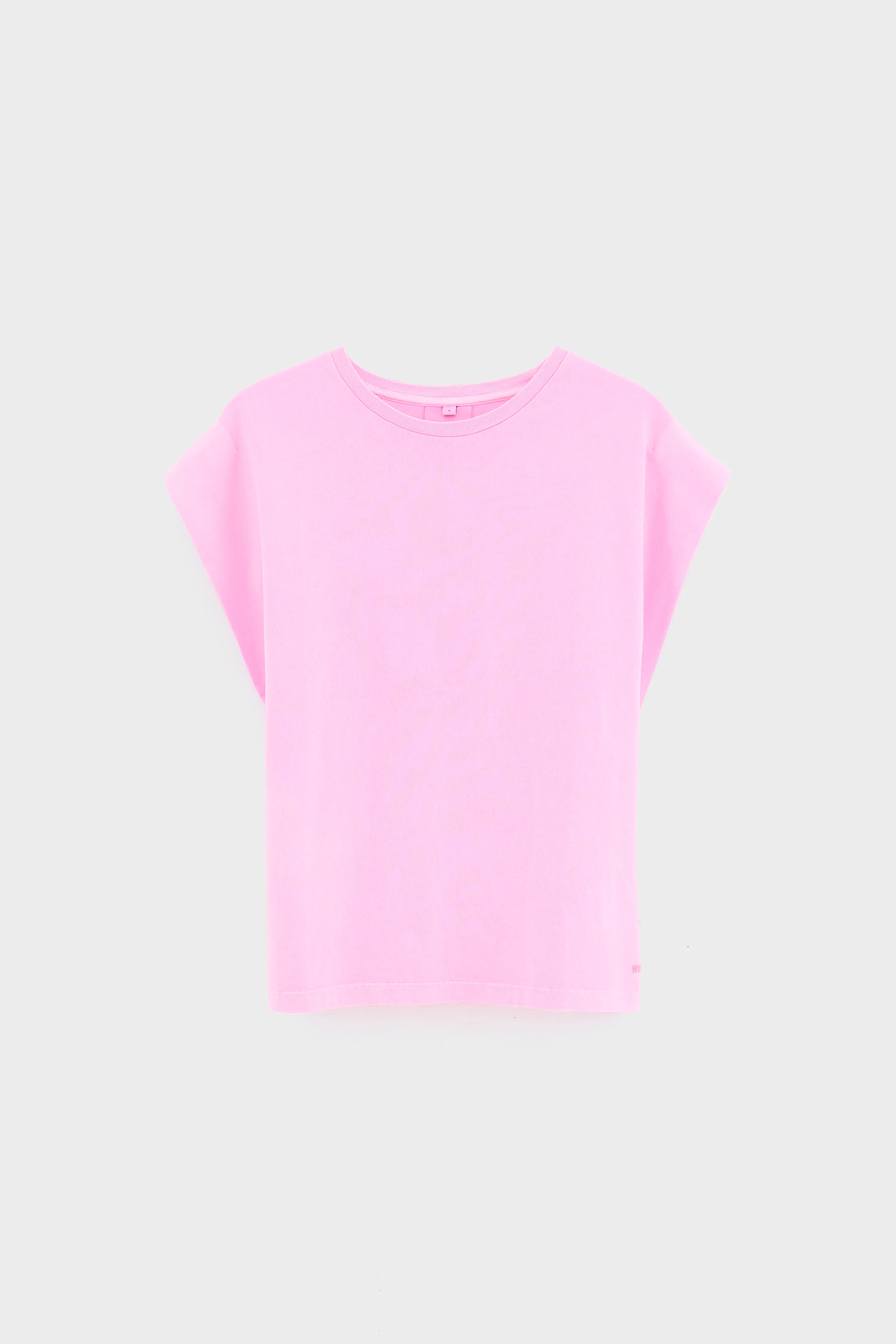 Bellerose Vice sleeveless t-shirt (261 / W / FLUO PINK)