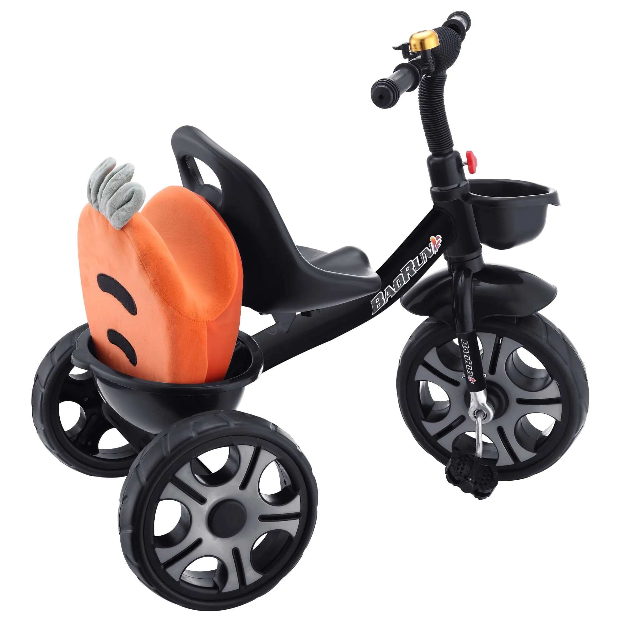 Kids Tricycles for 3-5 Years Old Boys and Girls with Storage Basket and Bell, Kids Balance Bike Riding Toys - Image 7