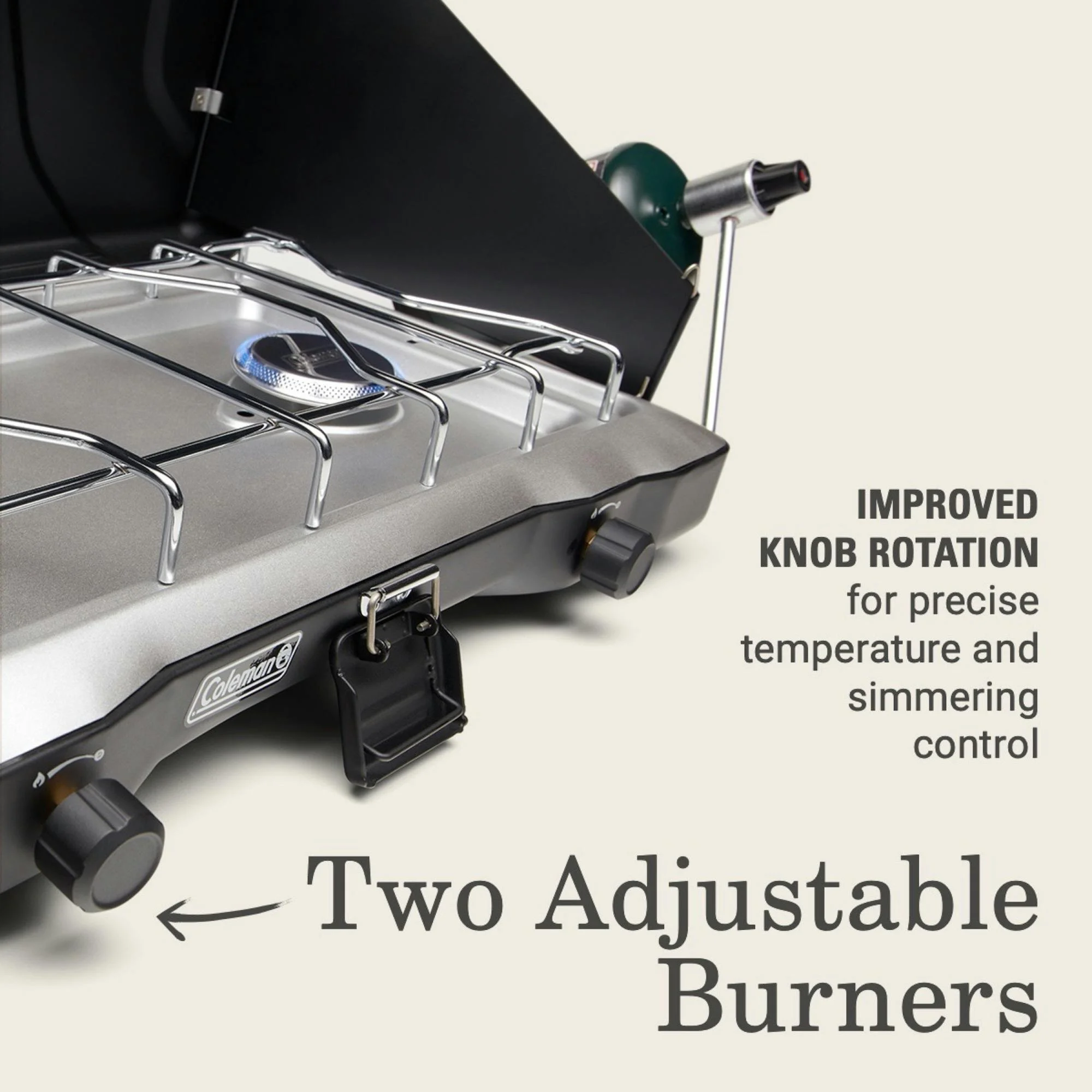 Coleman Triton? 2-Burner Propane Camping Stove - Image 5