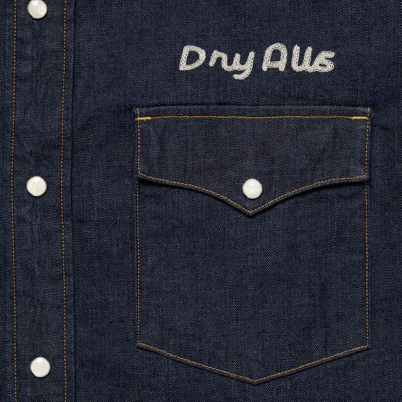 HUMAN MADE DENIM WESTERN SHIRT