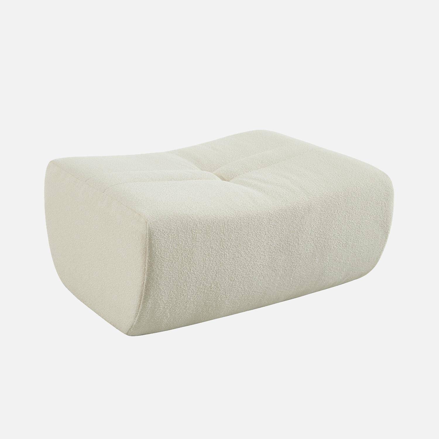 Sokol borreguito - Reposapiés para sillón Sokol de borreguito texturizado