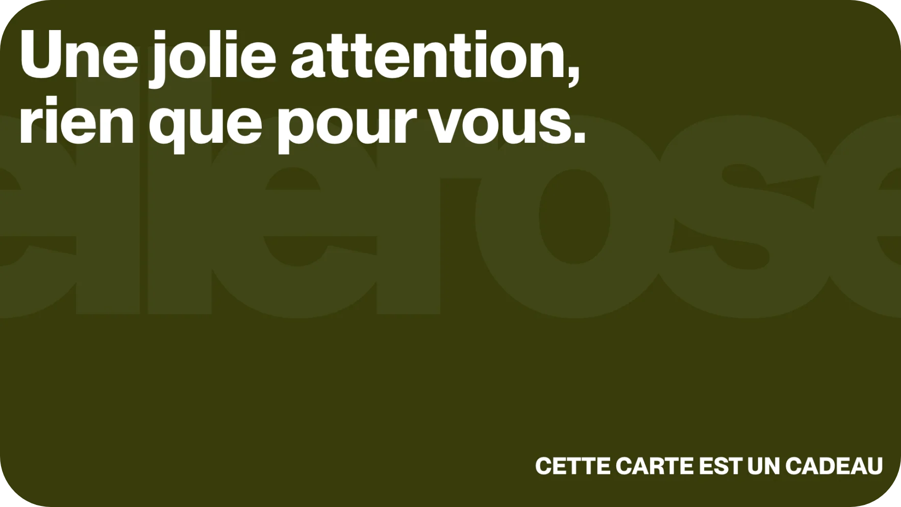 Bellerose e-Gift card (virtual)