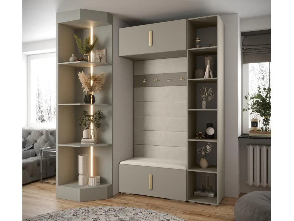 Lluesmahome 1 armario con puertas batientes 236.7/140/47 RVOI20570