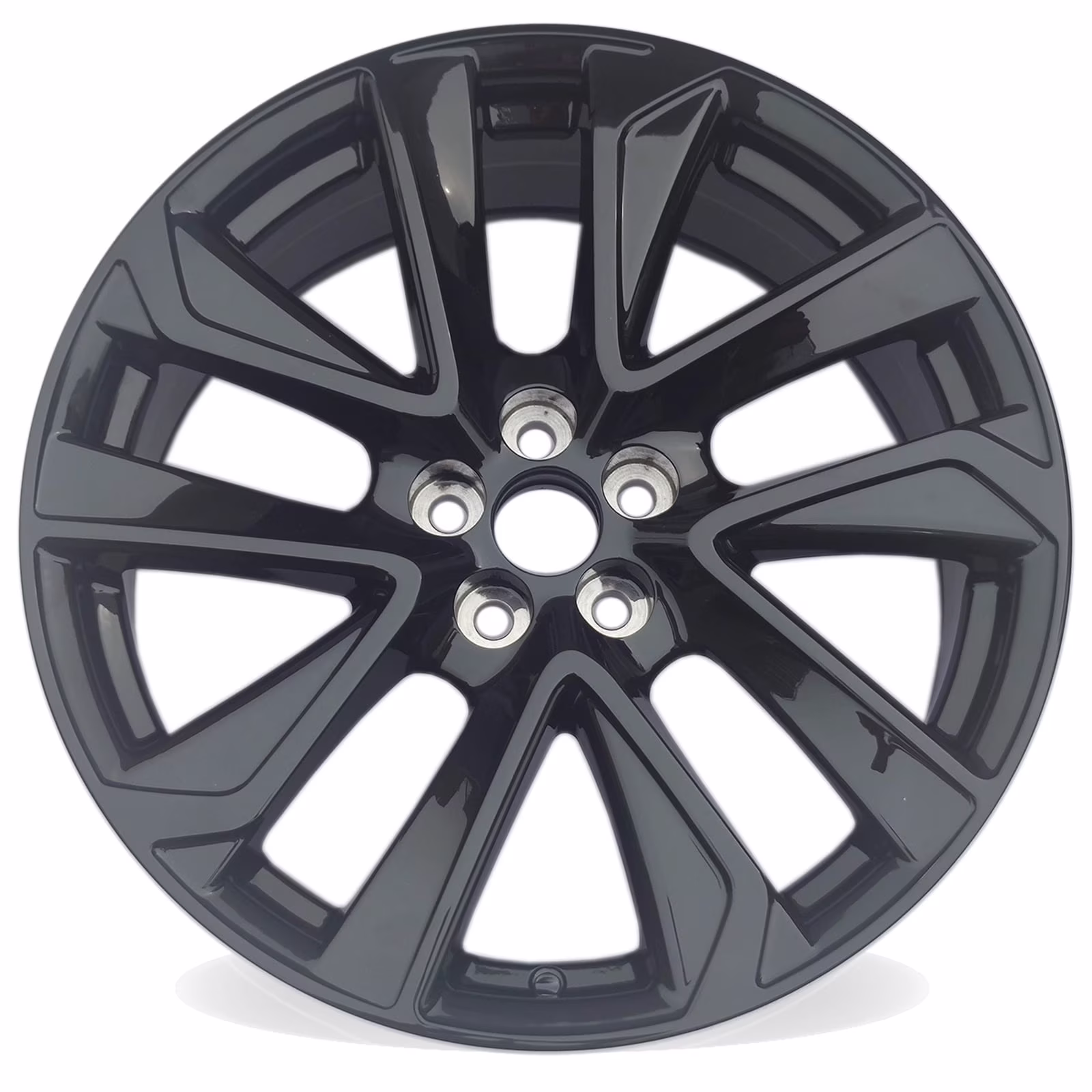 18" Single 18x8 Gloss Black Alloy Wheel for Toyota Corolla 2019 - 2022 OEM Design Replacement Rim