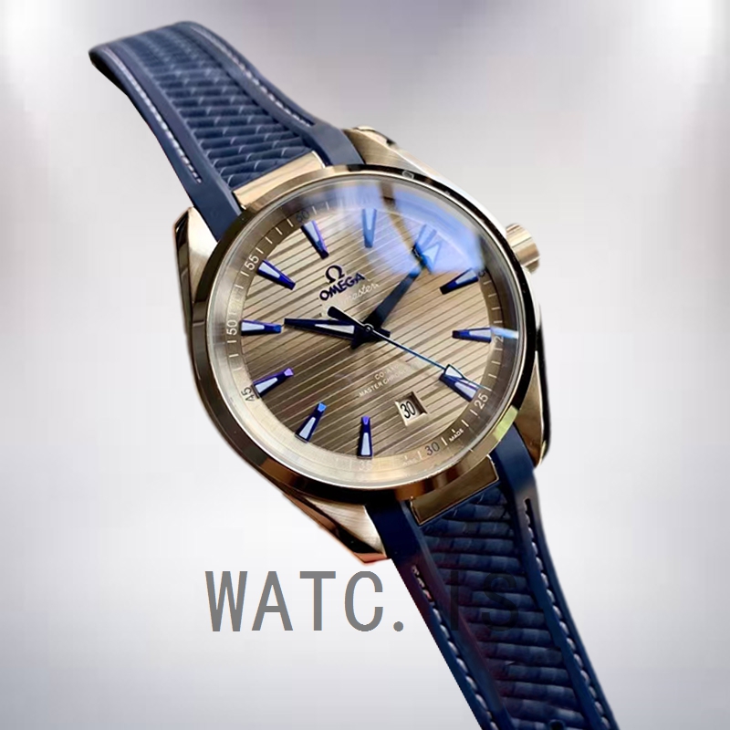 Omega Aqua Terra Men 40 mm 220.12.41.21.06.001 Grey Dial Silver-tone