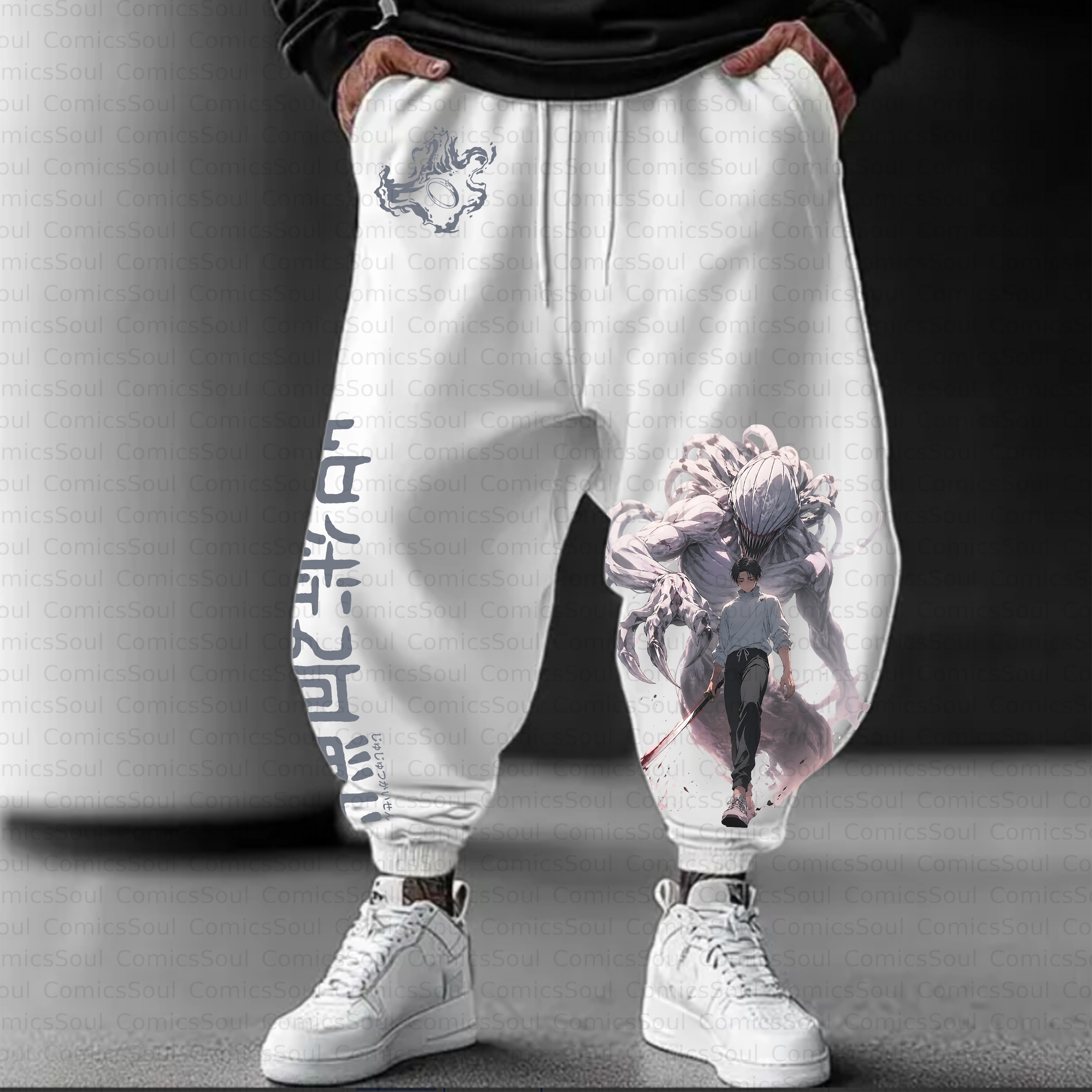 Unisex Casual Anime Streetwear Pant