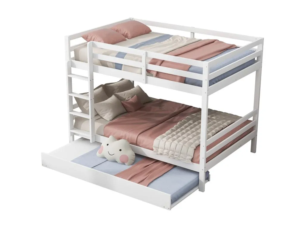 Blanco 140 x 200cm literas para niños literas con cama Sancaldeco barra alta TDJZ97625