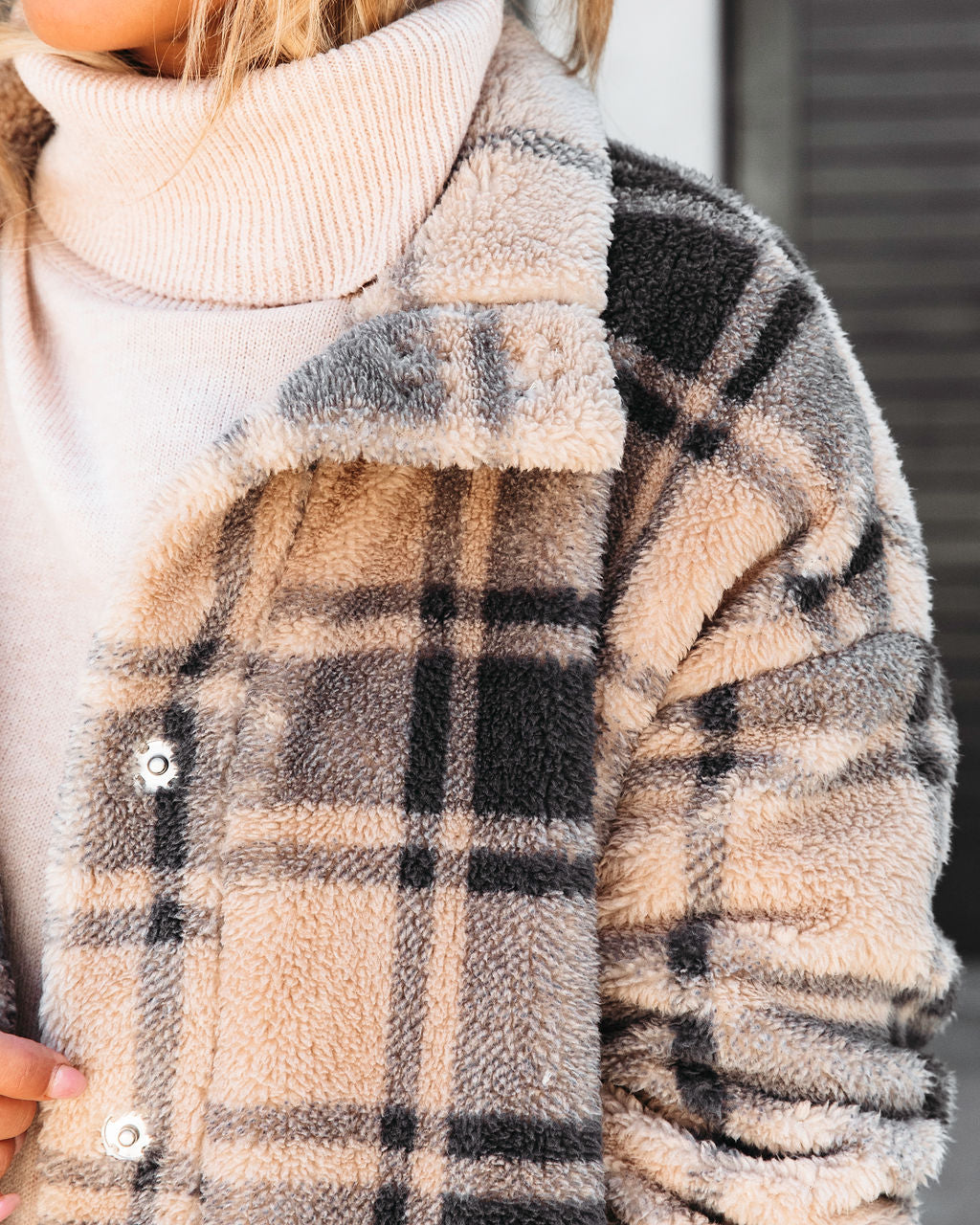 Give Me That Feeling Pocketed Fuzzy Jacket - Se7enfashion