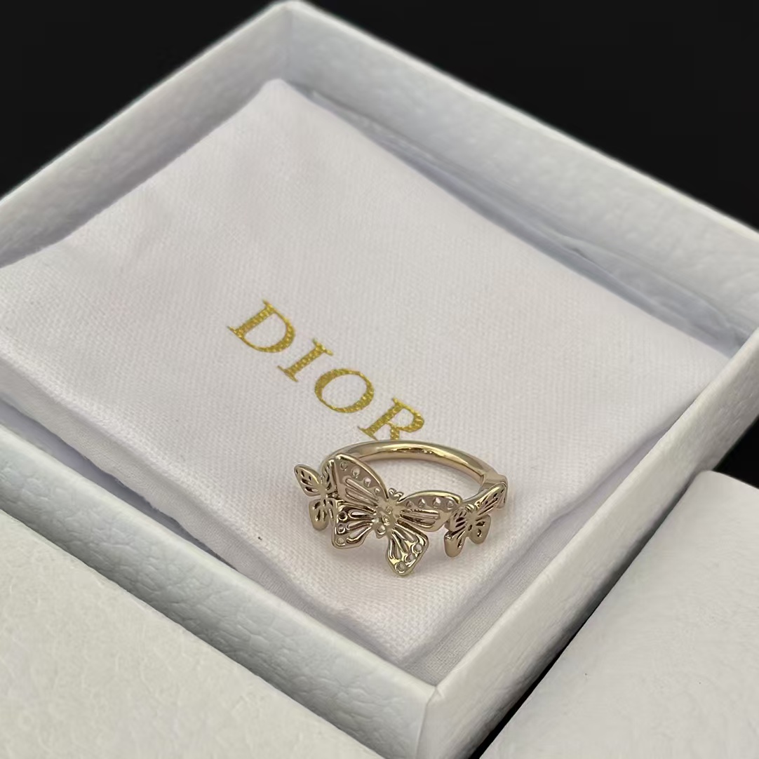 Dior Three Butterfly Ring - Original Replica Club