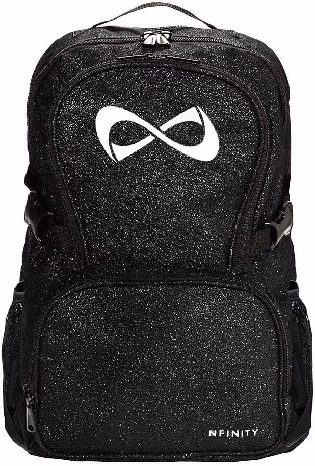 Nfinity Sparkle Backpack for Cheerleaders -?Extra Durable, Ideal for Travel, Outings & Adventures - Adjustable Comfort Straps