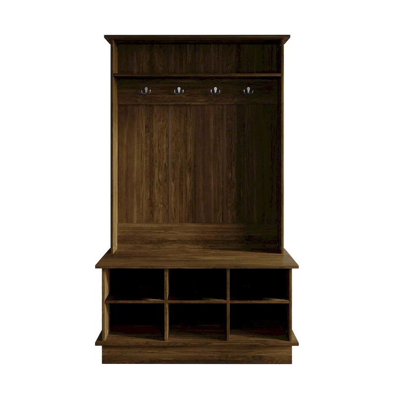 CraftPorch Contemporary Hall Tree with Storage Solutions