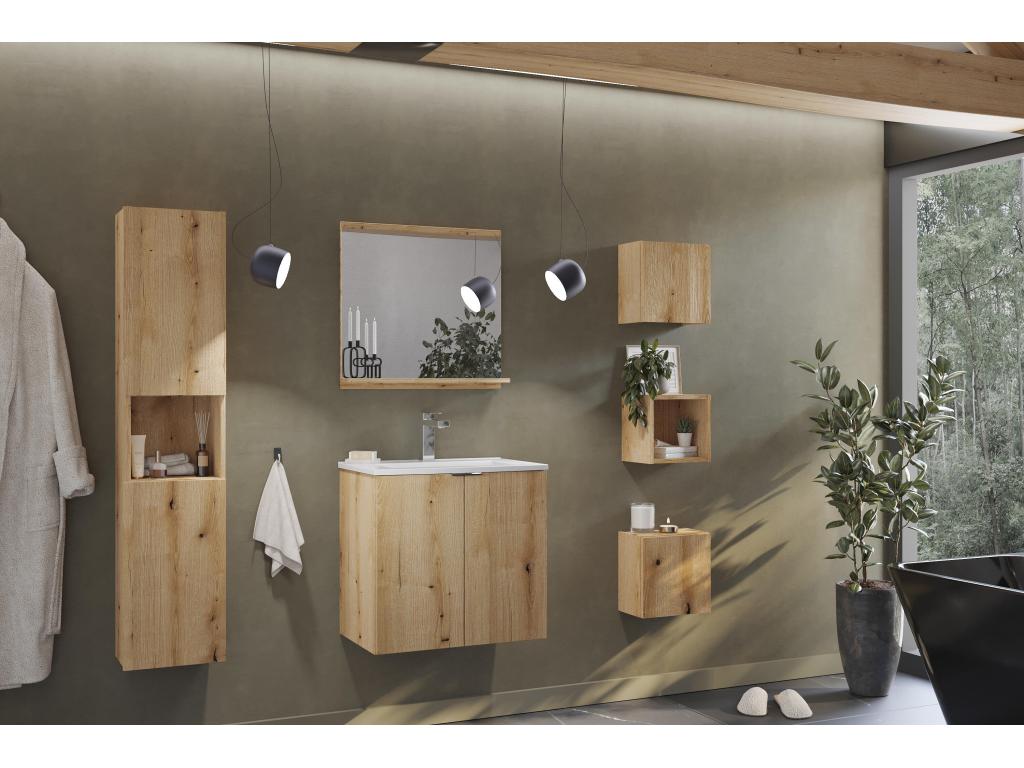 Armario Alto Luzssnh HC30 2D 30x25x140 Beige