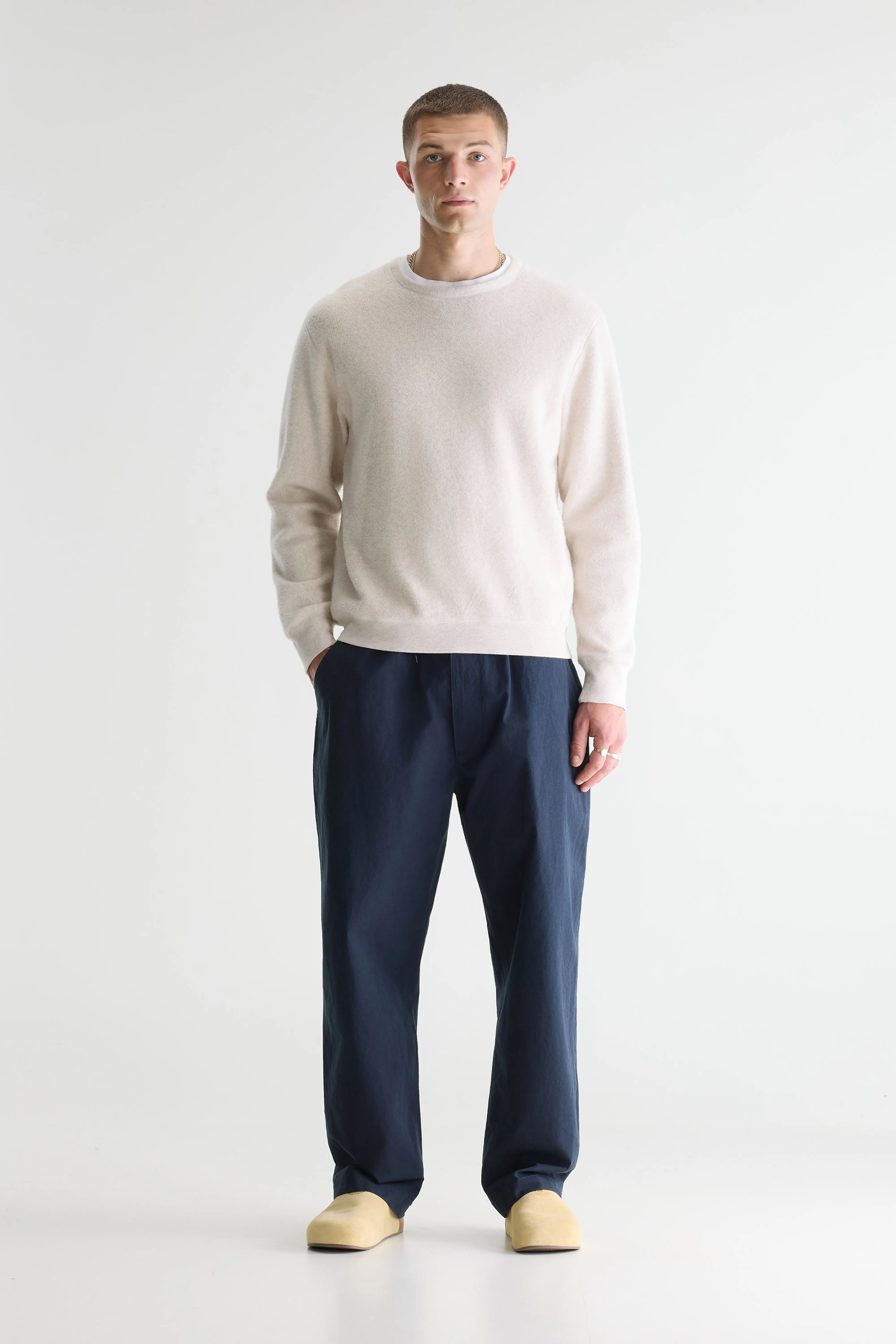 Bellerose Matt crewneck sweatshirt  (261 / M / CALCAIRE)
