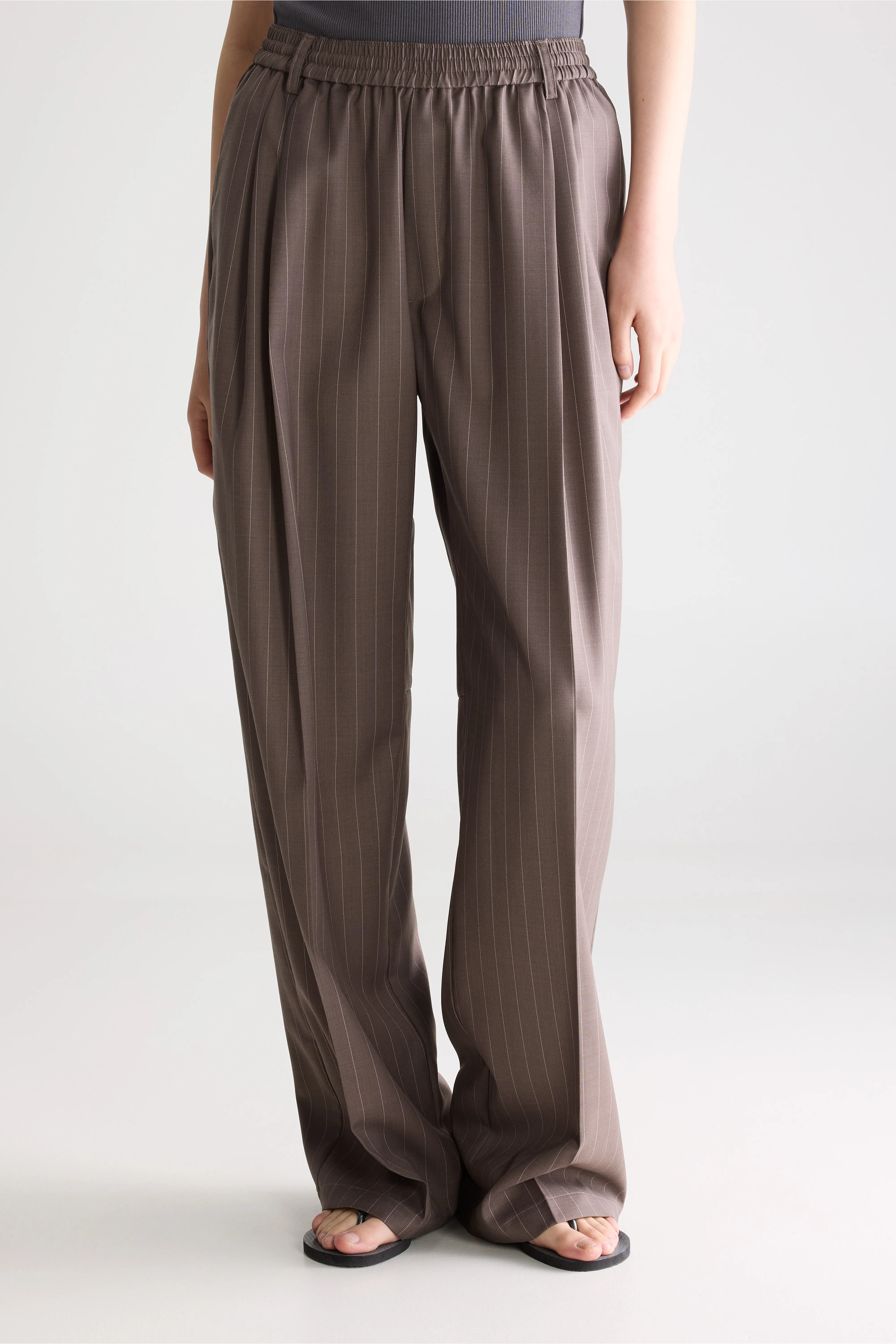 Bellerose Jilo tapered trousers (261 / W / STRIPE B)
