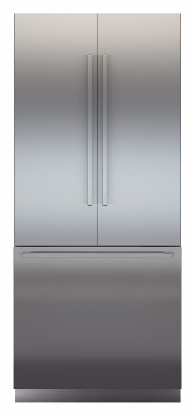 Liebherussian River Mcb - 3652 Monolith 36" Wide 18 Cu. Ft. Energy Star Rated French Door Refrigerator