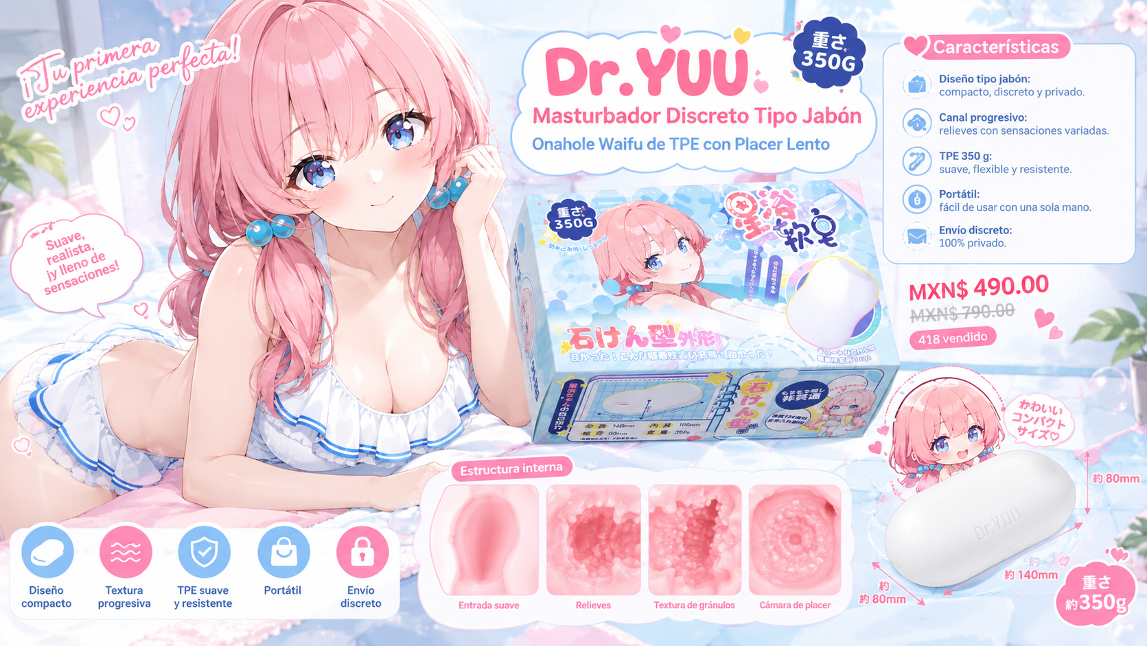 ¿Cómo guardar un masturbador para hombre de forma limpia y discreta? - Blog de Juguetes Sexuales Dr.YUU™