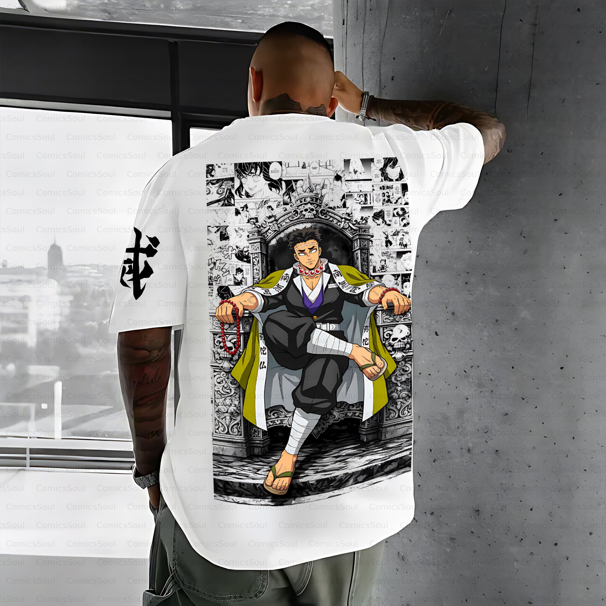 Unisex Anime Inspired Vintage T-Shirt