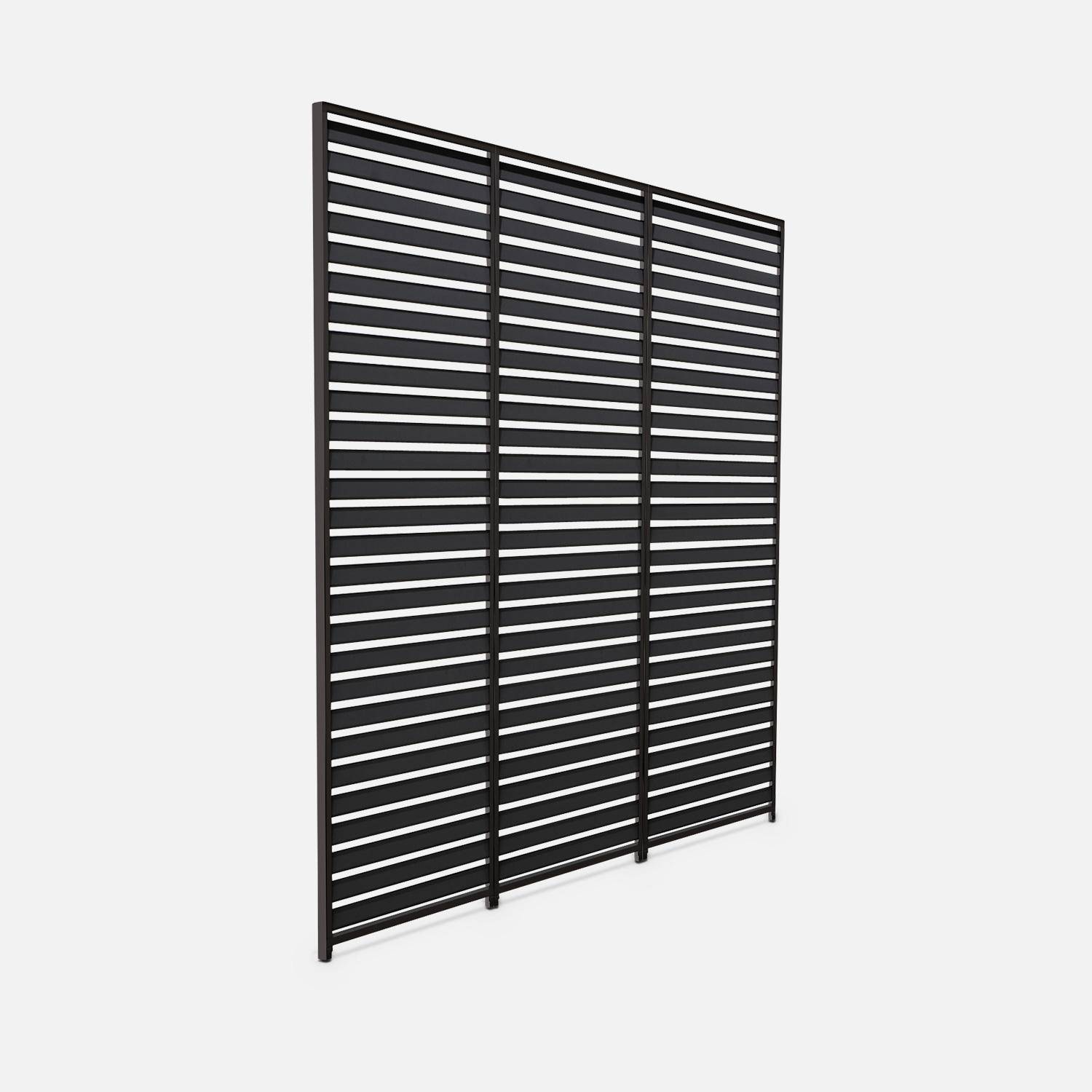 Triomphe persianas 1m - Conjunto de 3 persianas de 1m para pérgola bioclimática,  3x3m V2 4x3m 6x3m