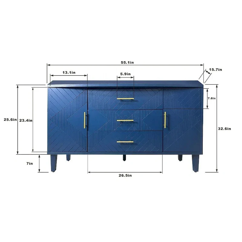55 Elegant and Practical Carved Buffet/Sideboard Cabinet