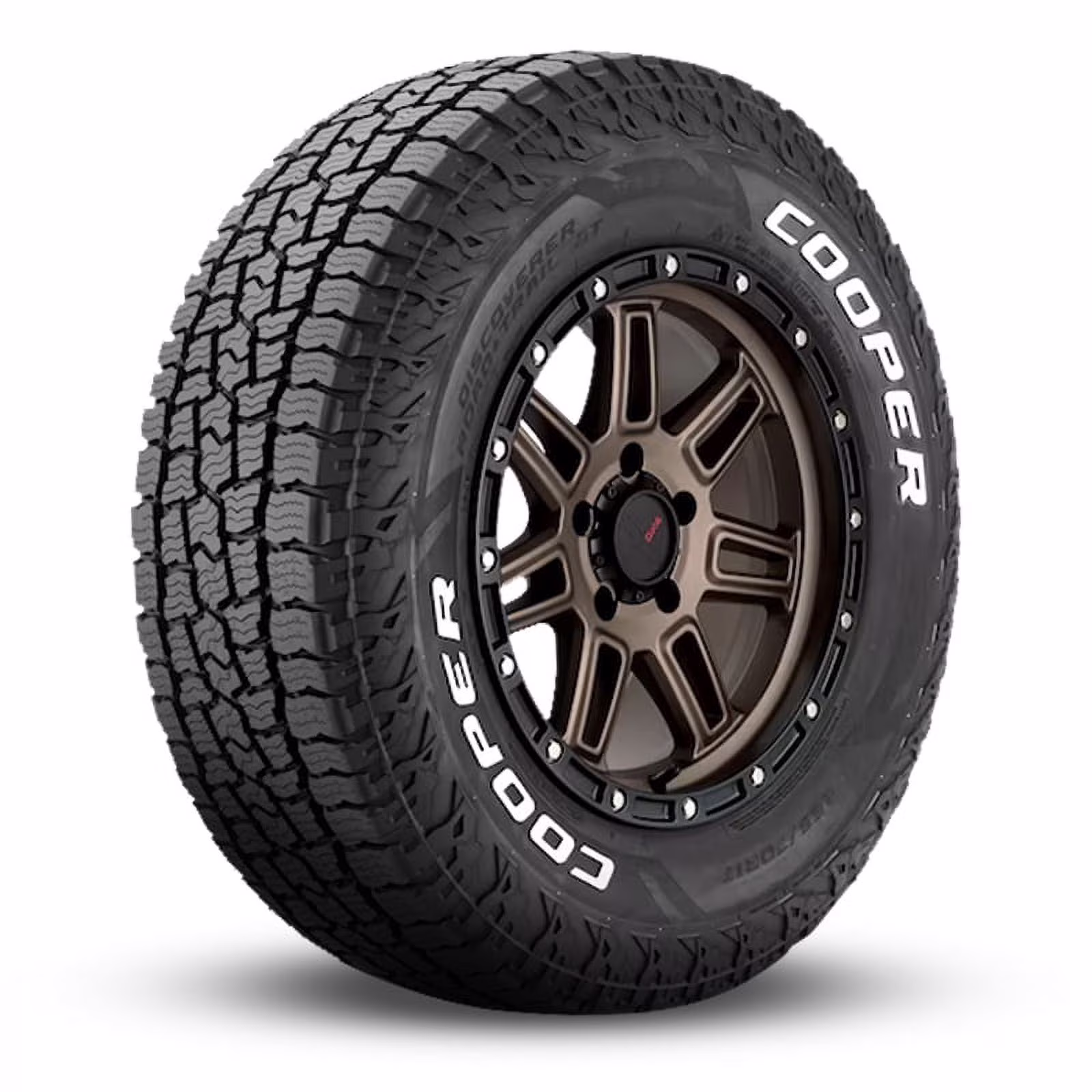 1 Cooper Discoverer Road+Trail AT 265/70R16 112T All-Terrain 3PMSF 65K MILE CP171289050 / 265/70/16 / 2657016