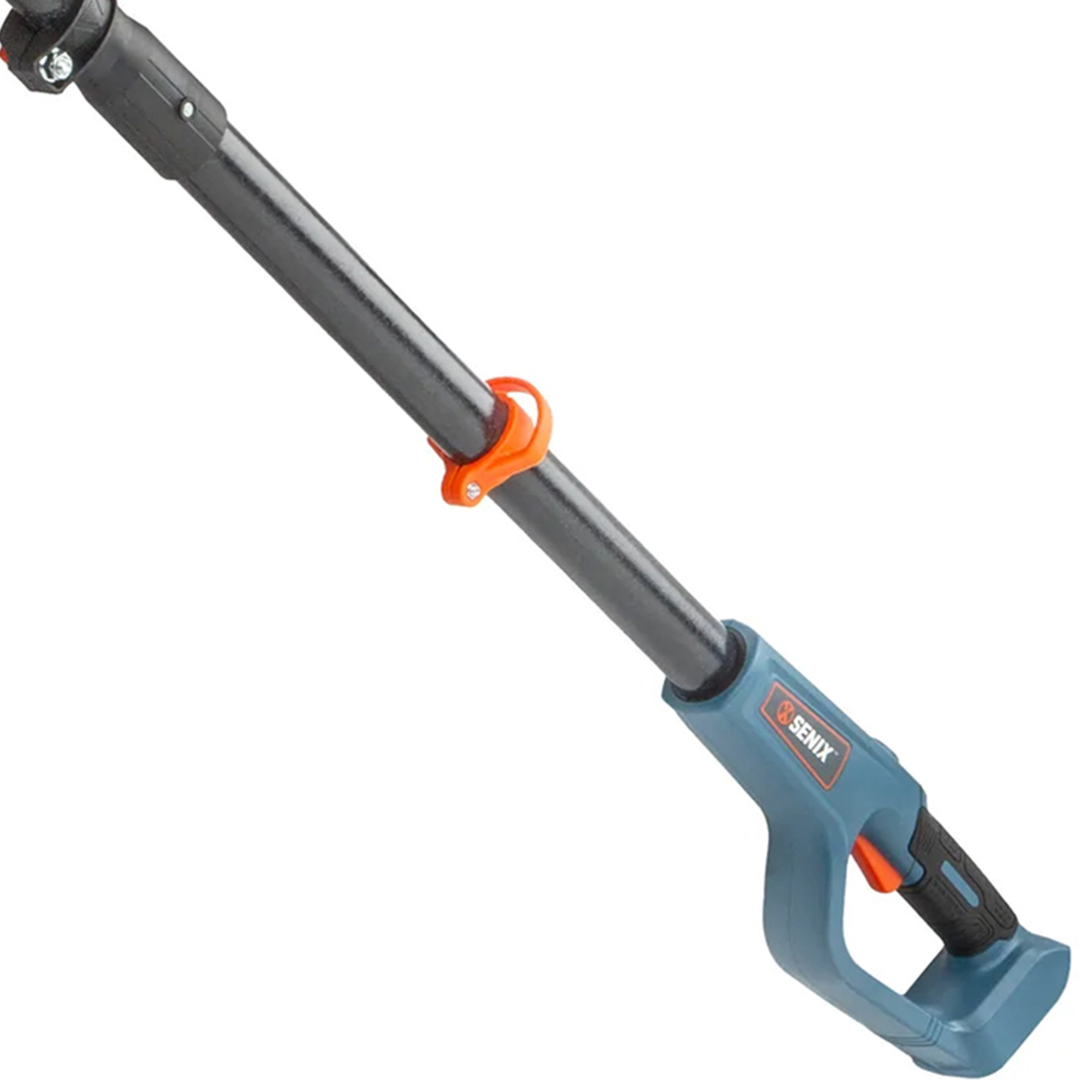 SENIX 20 Volt Max* Cordless Pole Hedge Trimmer 18-Inch Cutting / 21-inch Blade Length with Adjustable Head & Telescoping Shaft, Battery & Charger included, HTPX2-M - Image 15