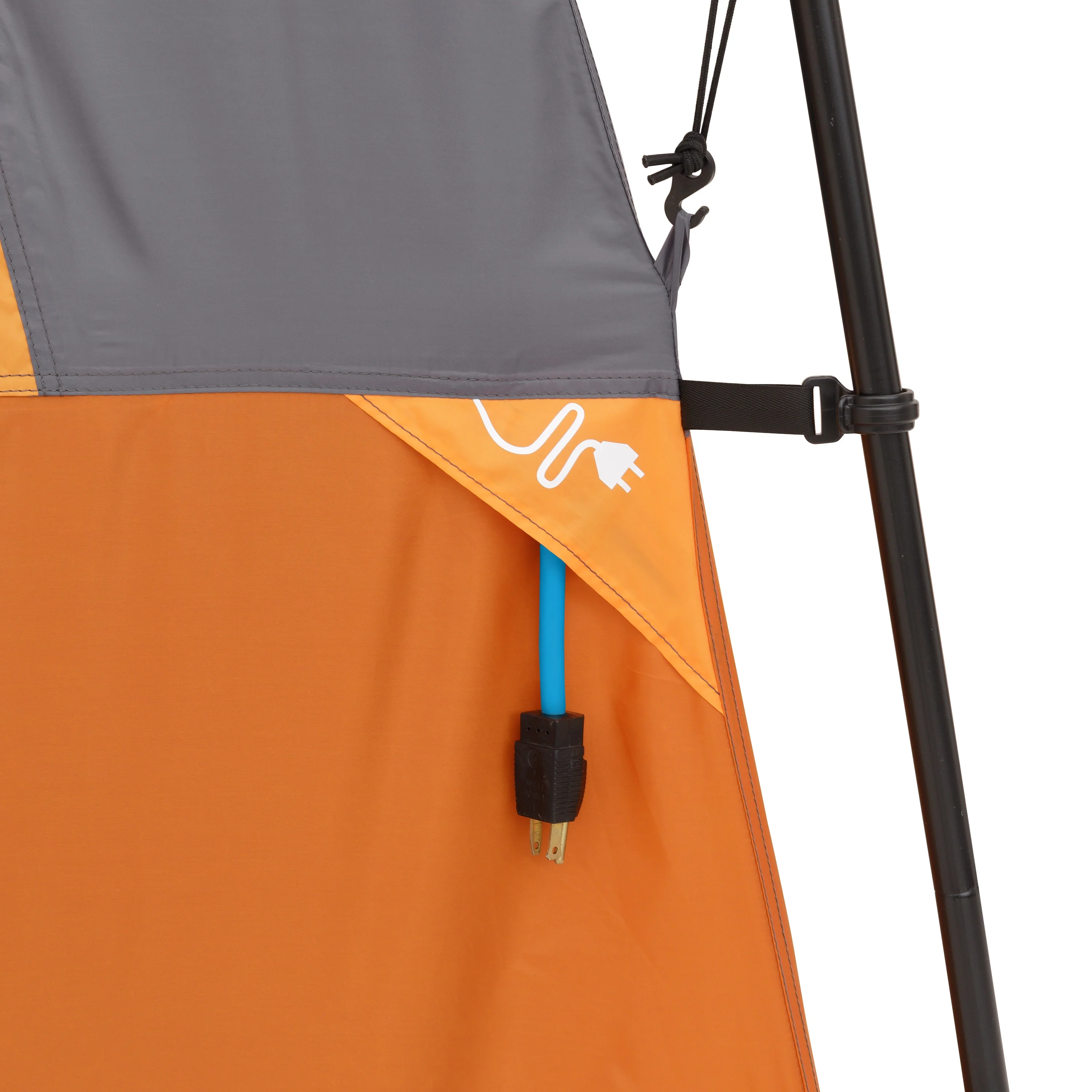 Core Equipment 12 Person Straight Wall Cabin Camping Tent - Image 8