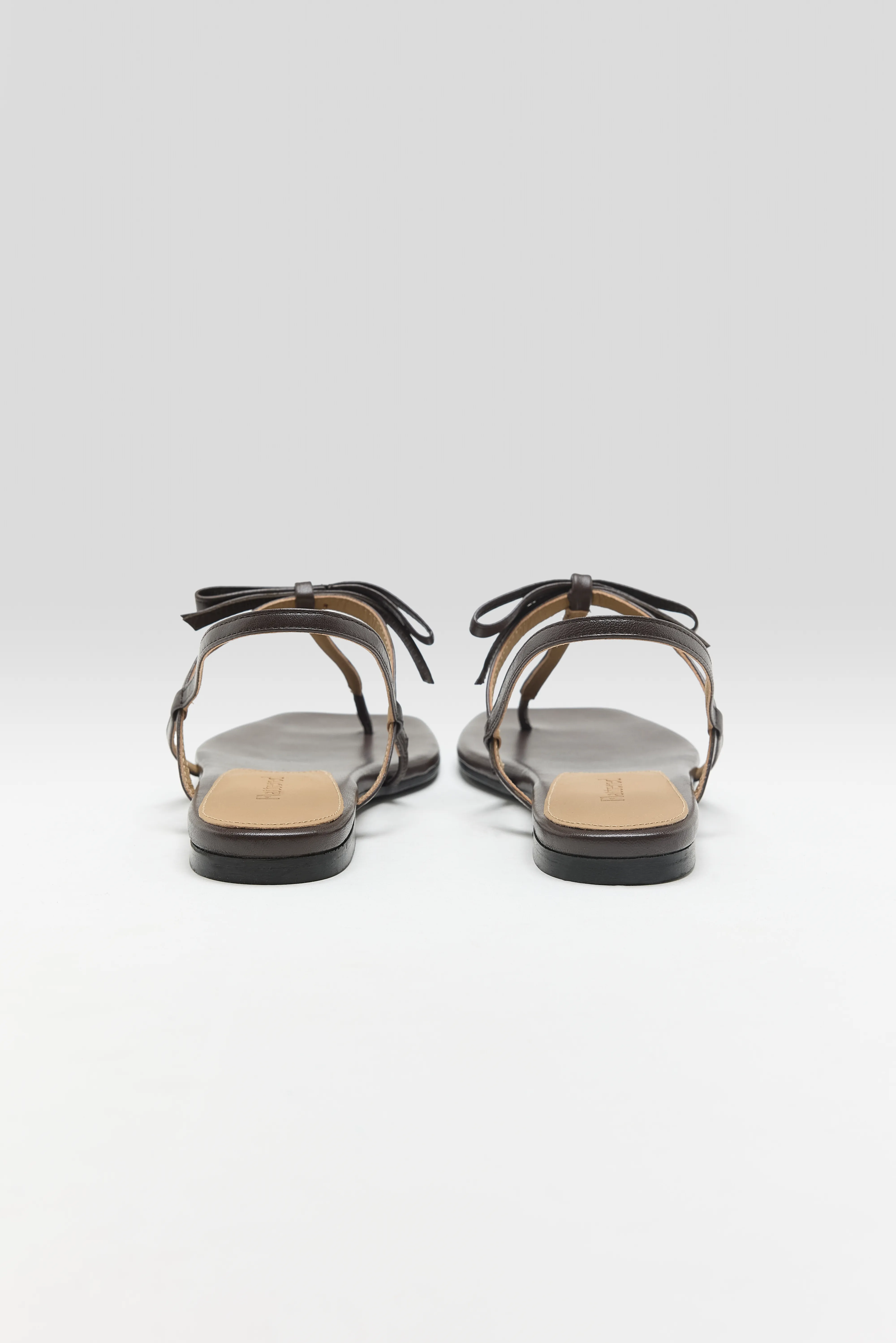 Bellerose Sina Flat Sandals  (261 / W / CHOCOLATE)