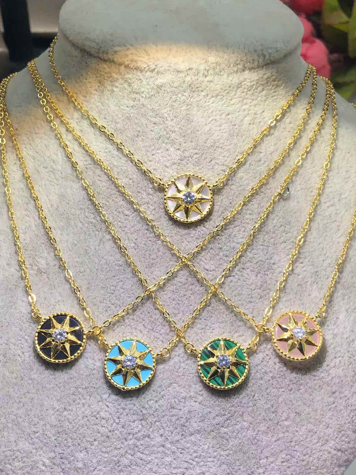 Dior Rose Des Vents Pendant Necklace - Original Replica Club