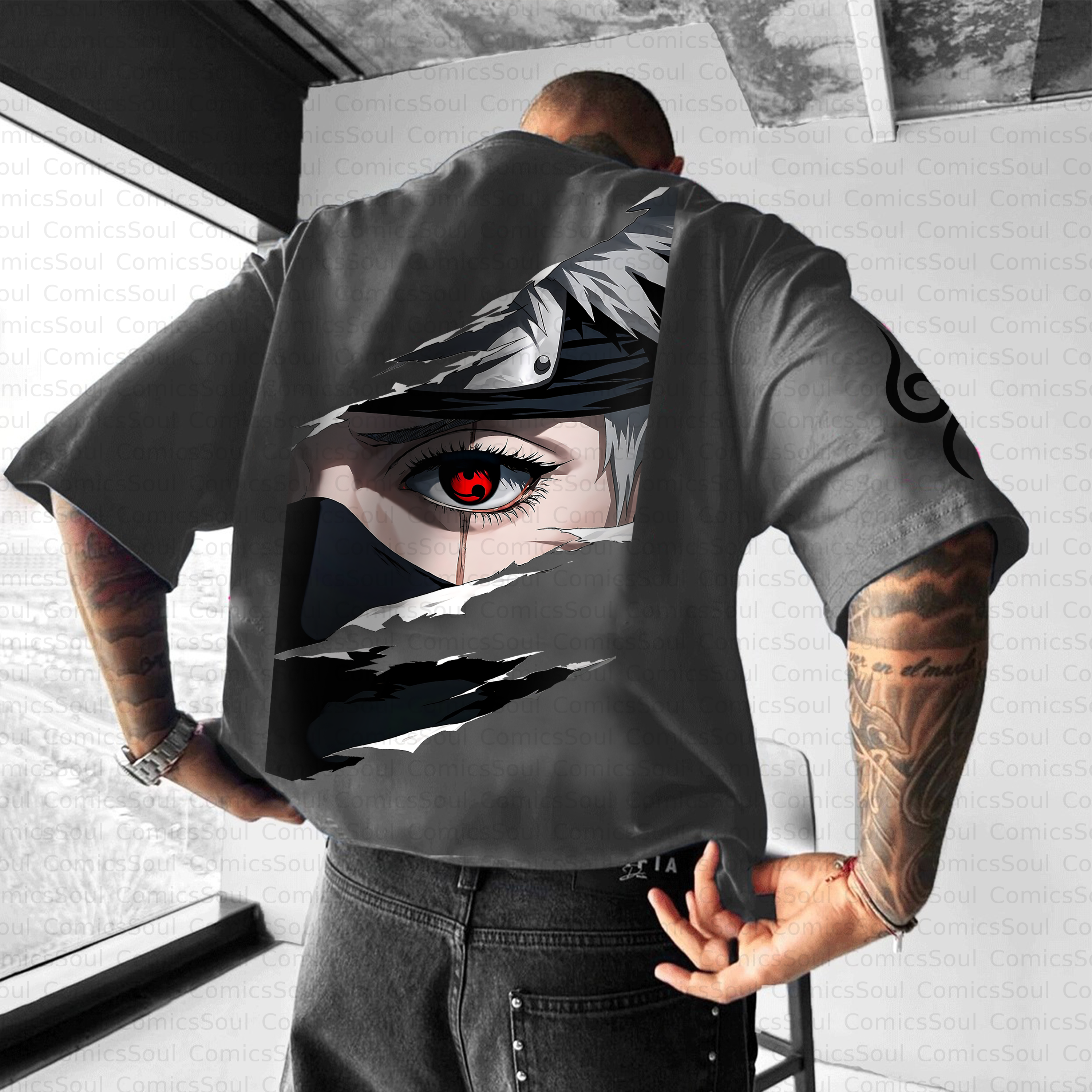 Unisex Anime Inspired Vintage T-Shirt