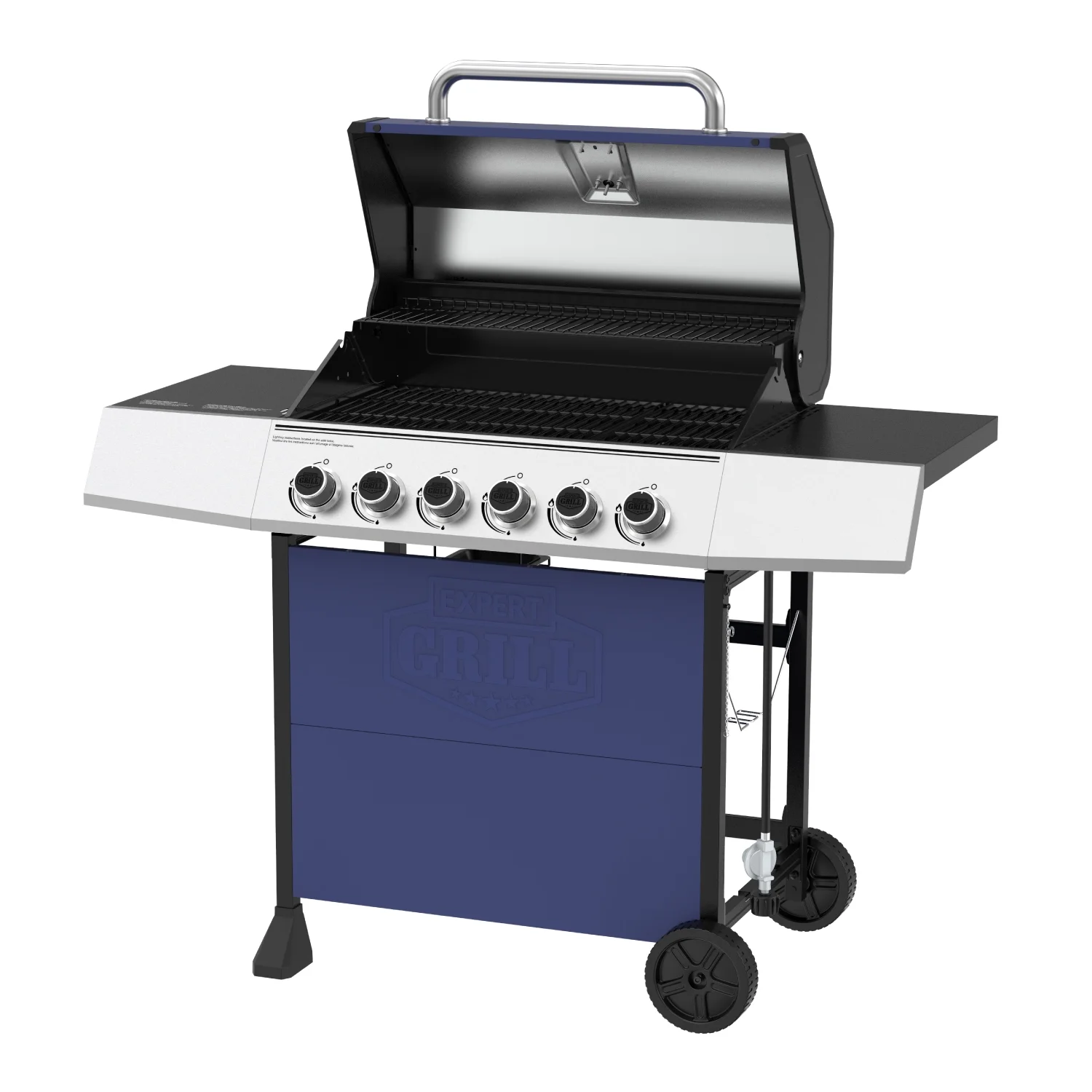 Expert Grill 5 Burner Propane Gas Grill with Side Burner - Image 48