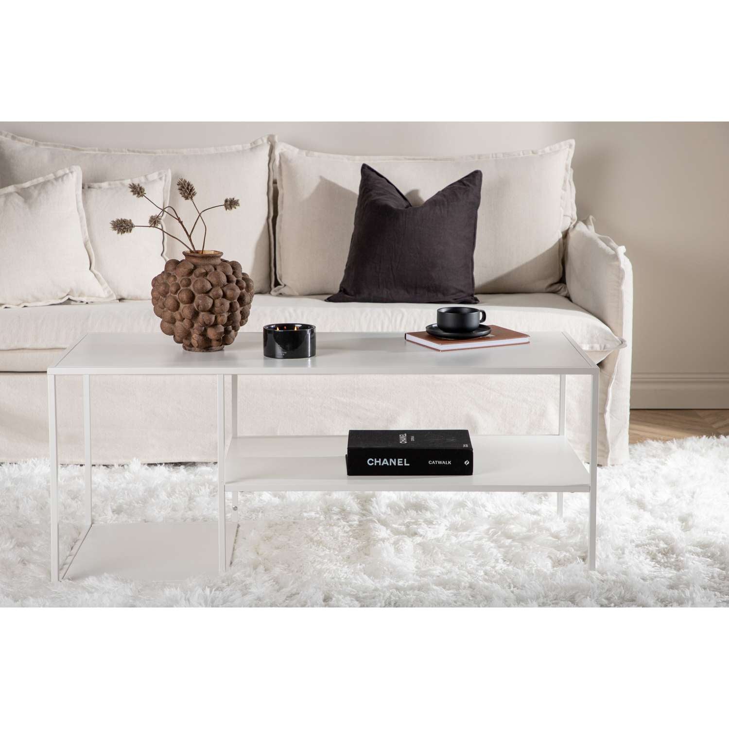 Venture Home Staal Salontafel 120 x - Wit