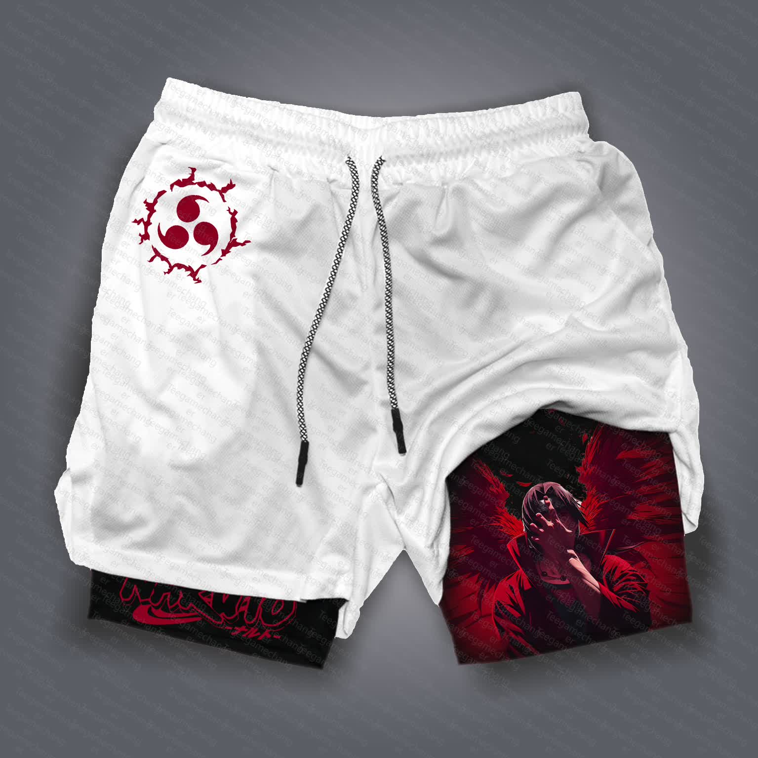 Unisex   Casual Anime Streetwear Shorts