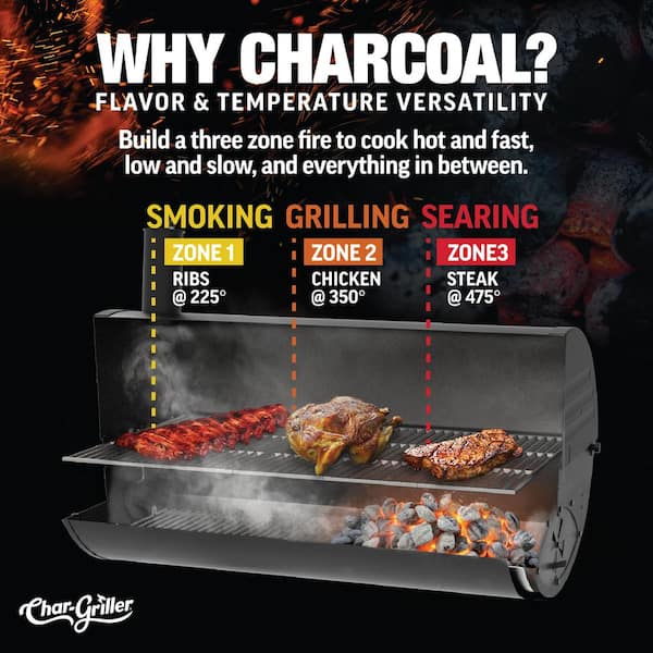 Patio Pro Charcoal Grill in Black - Image 13