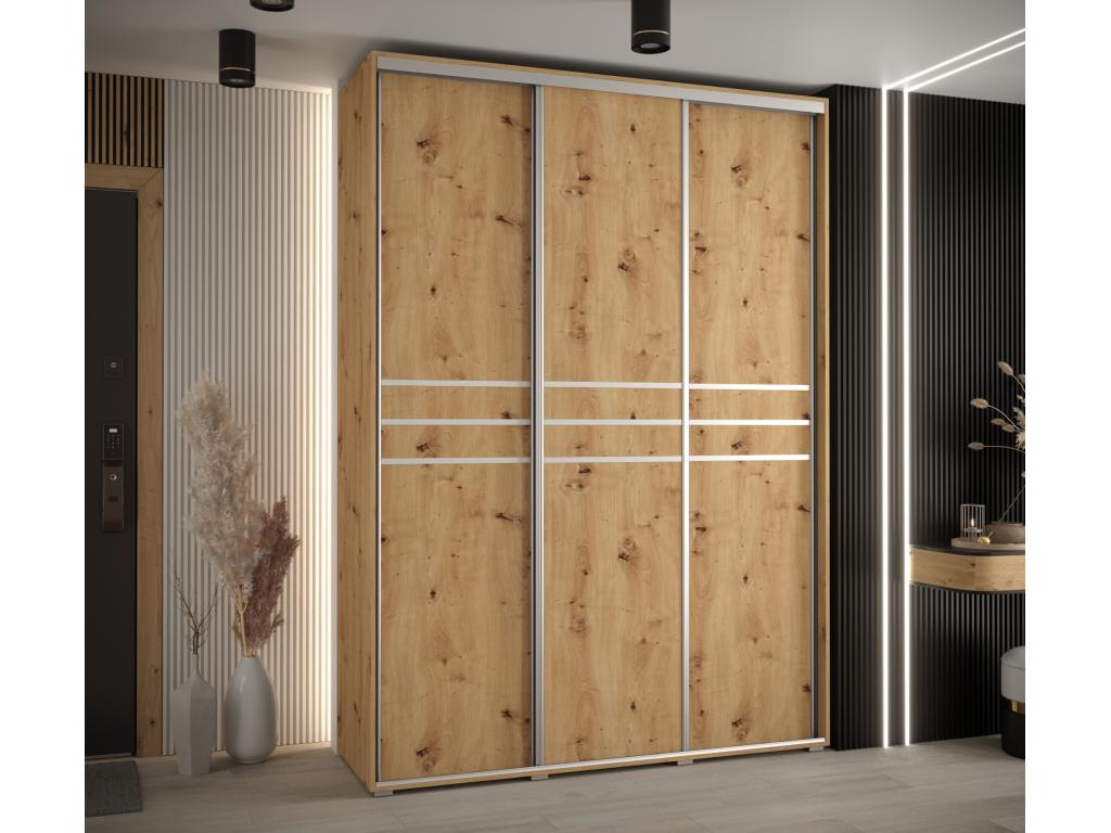 ARMARIO CON PUERTAS BATIENTES 235 - 2/170/45 3 puertas