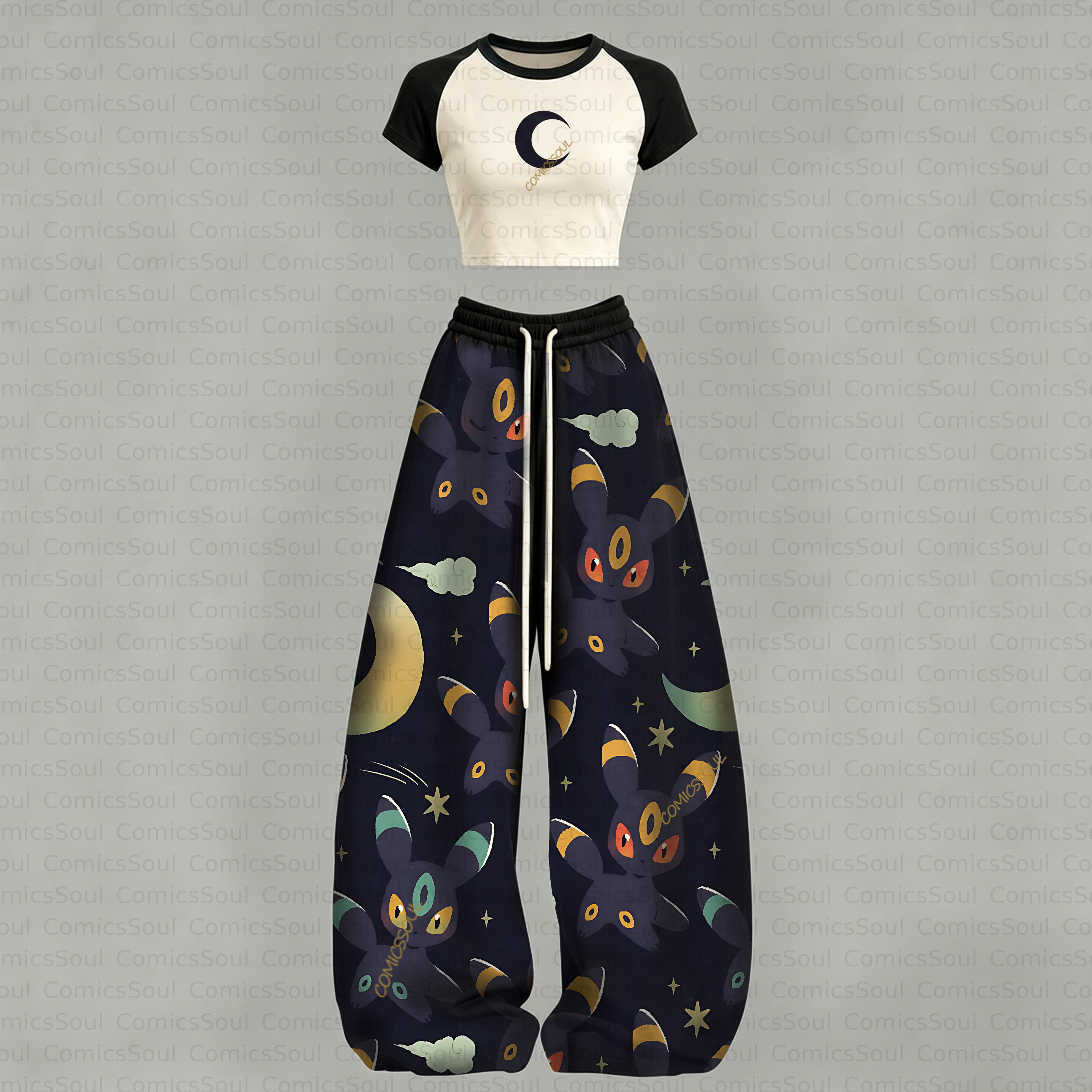 Pokémon T-Shirt & Elasticated Trousers Two-Piece Set