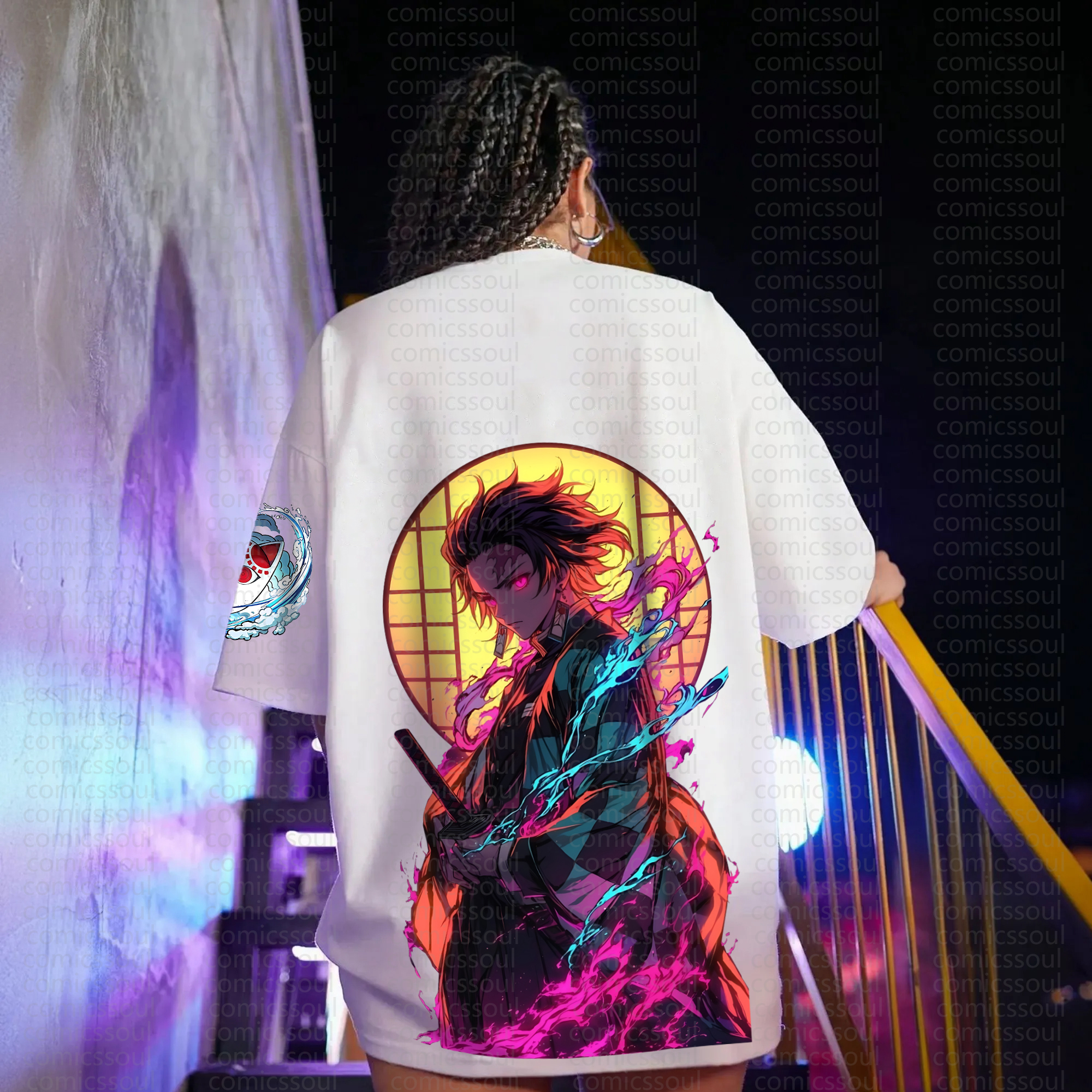 Unisex Anime Inspired Vintage T-Shirt | Comicssoul