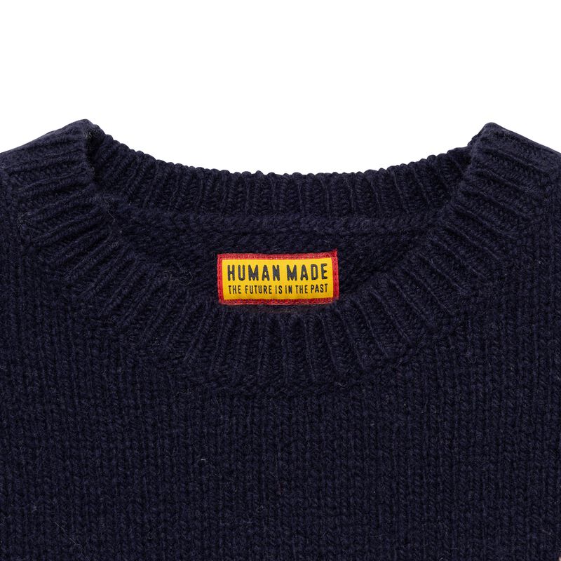 HUMAN MADE HEART KNIT SWEATER