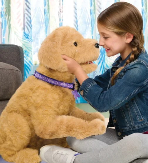 FurReal Biscuit My Lovin- Pup-22 INCH- Responds To Voice Commands- Animatromic Motion Activated Life Size - Image 5