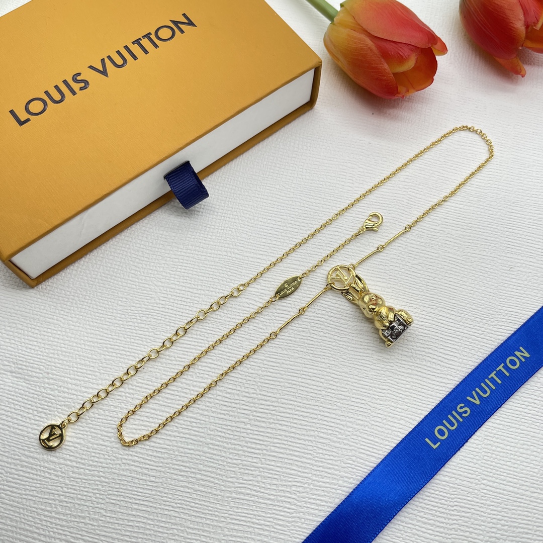 Louis Vuitton Rabbit Necklace - Original Replica Club
