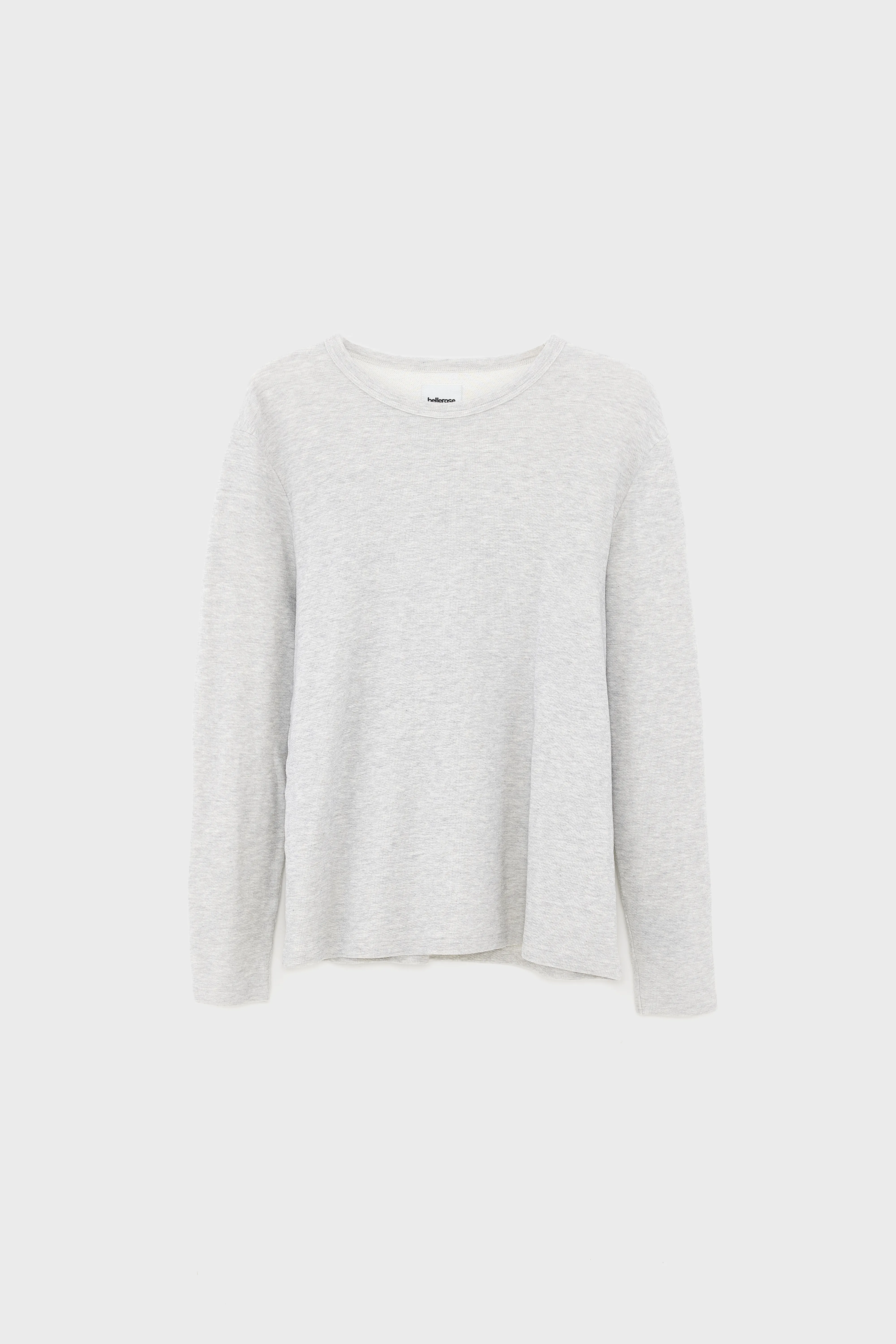 Bellerose Fresh long-sleeve grey t-shirt (242 / M / H. GREY)
