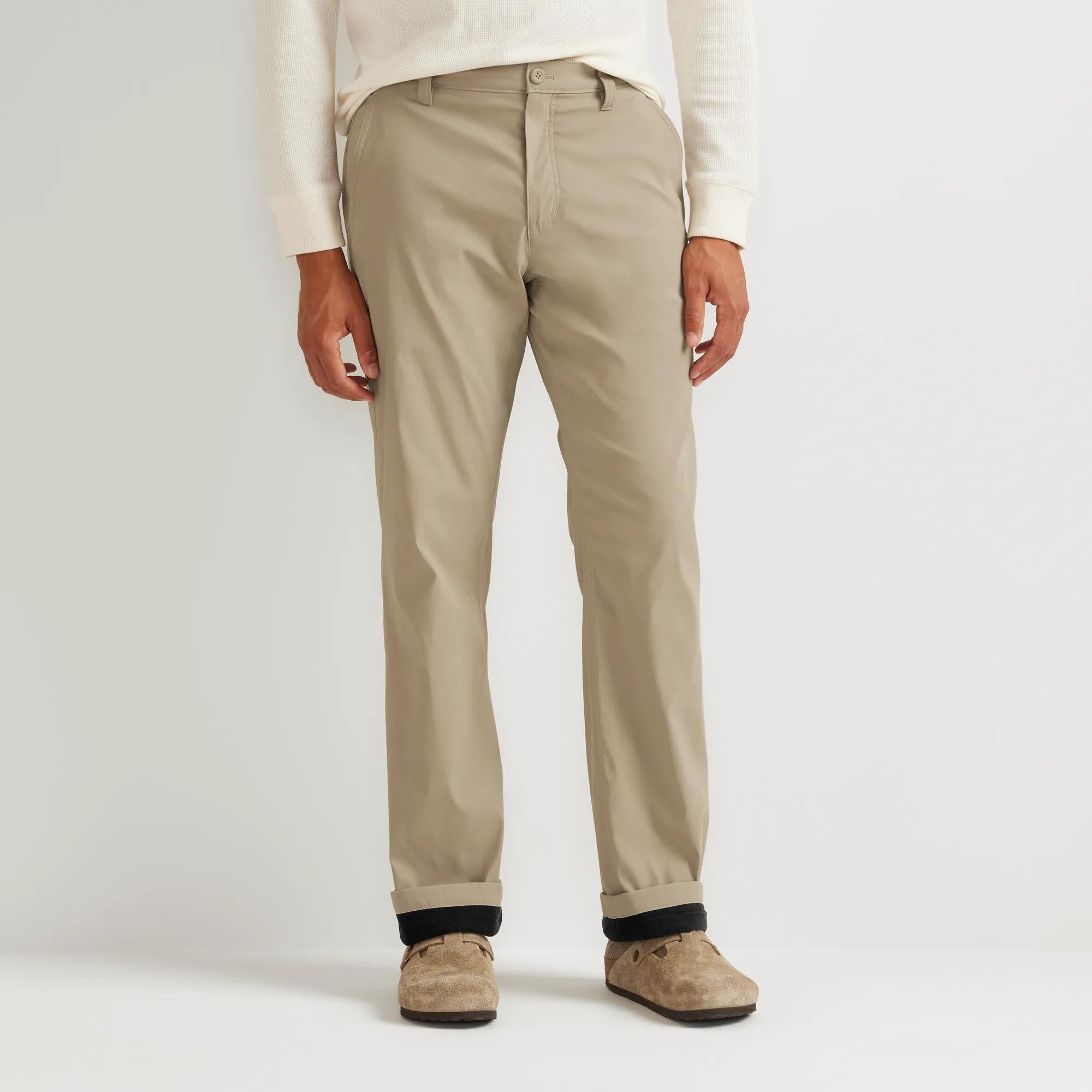 Men's Horizon Takeoff Stretch Fleece-Lined Pants - Eddie Bauer Outlet