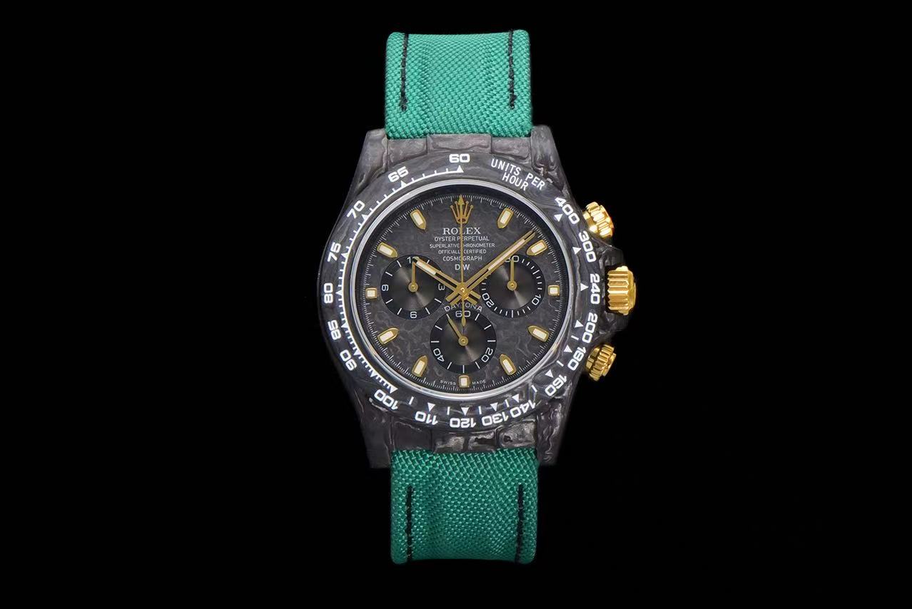 Replica DiW Rolex Cosmograph Daytona Carbon Emerald