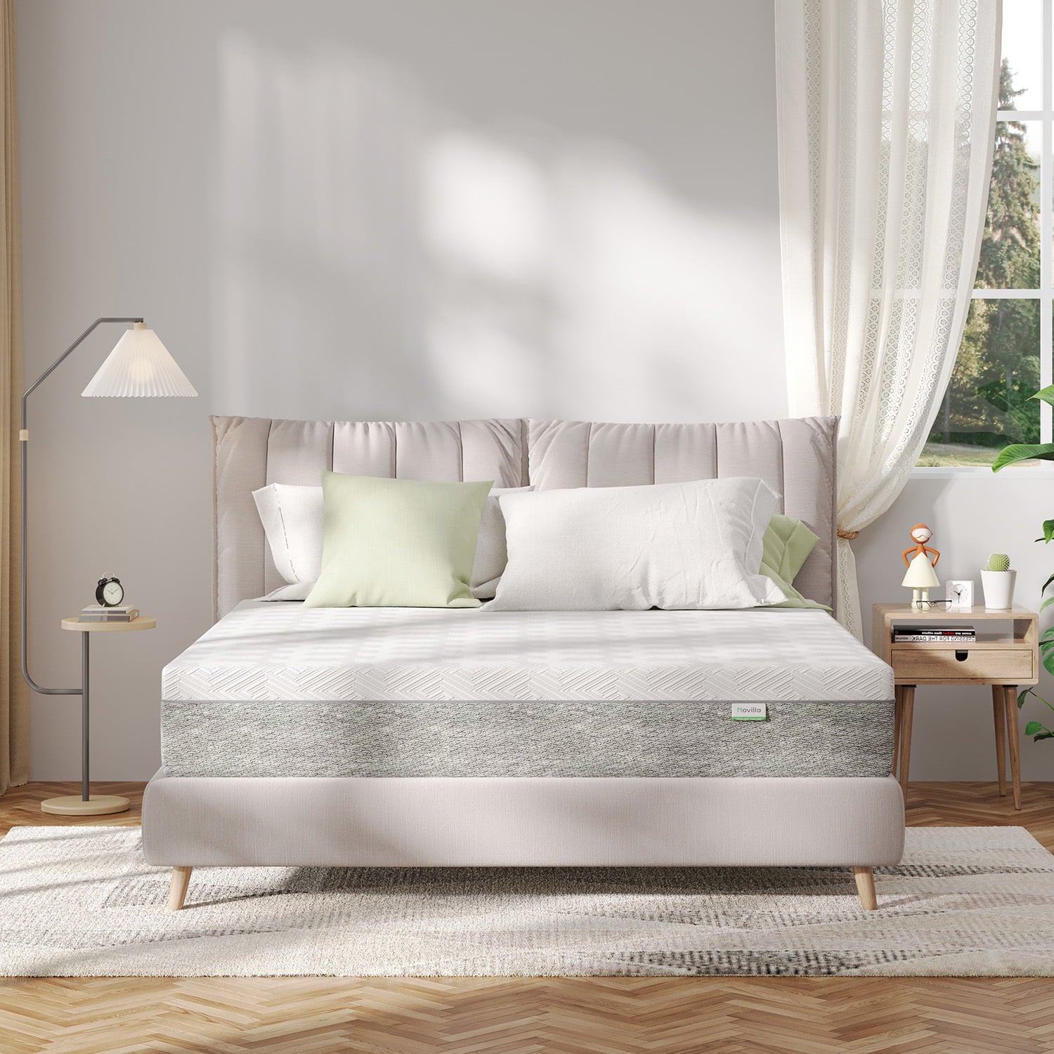 10 inch Gel Memory Foam Mattresses. Queen Size Mattress