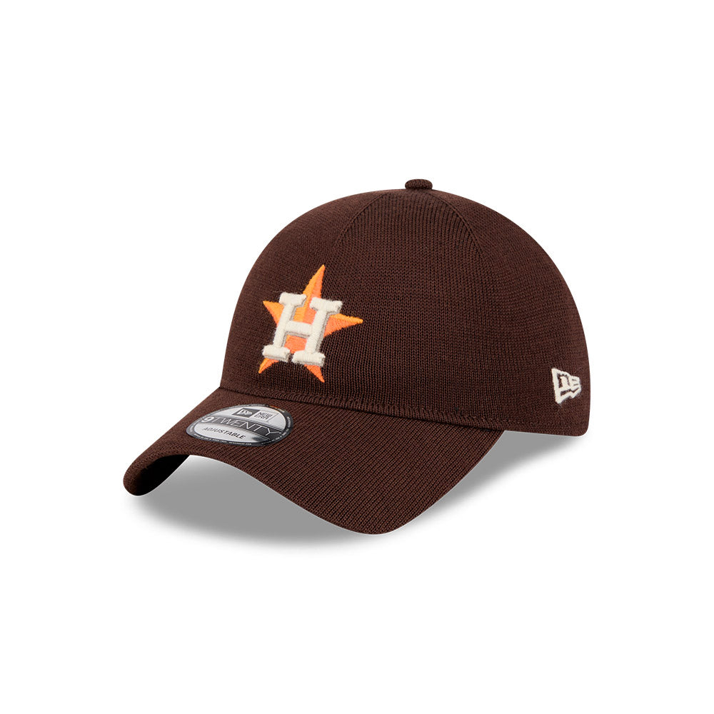 New Era - Casquette Merino Wool 9Twenty Houast - Marron Foncé