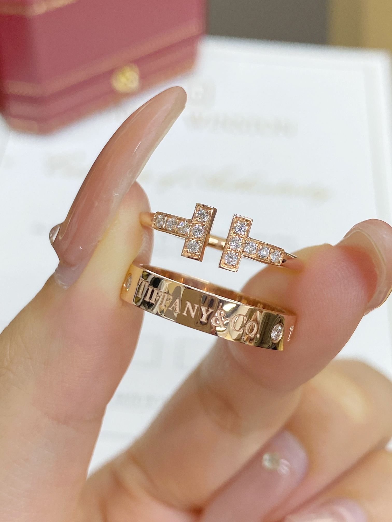 Tiffany Letters Ring - Original Replica Club