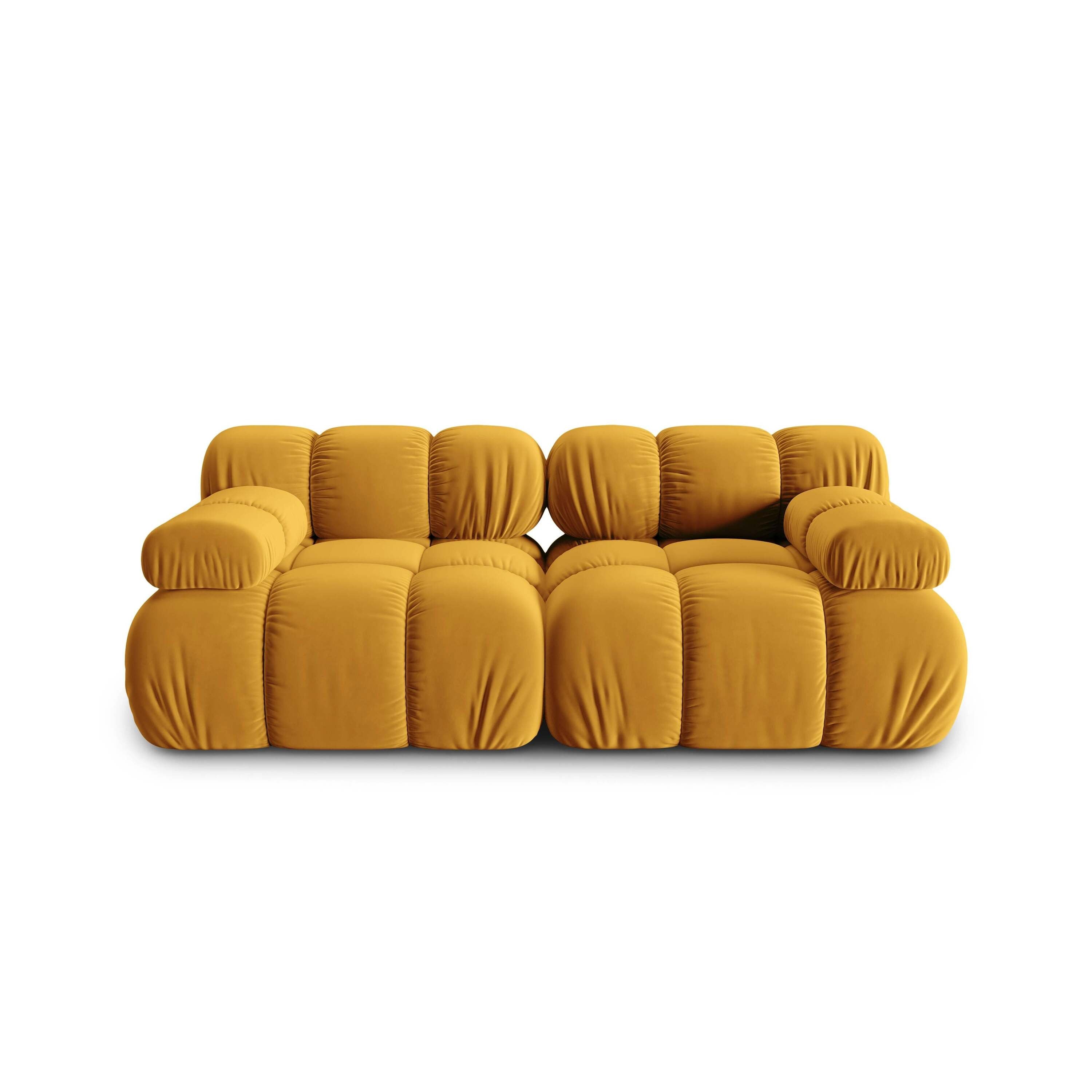 Milo Casa Tropea Modulaire 2-zitsbank - Okergeel