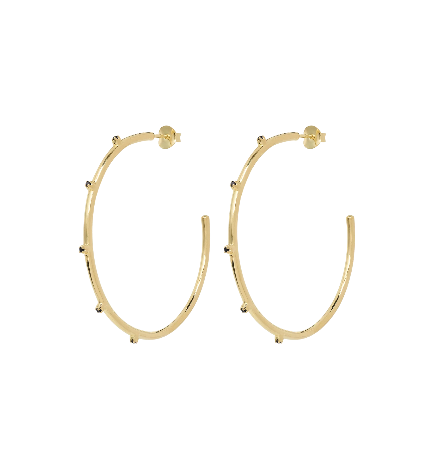 Big Stage Light Hoop Earrings