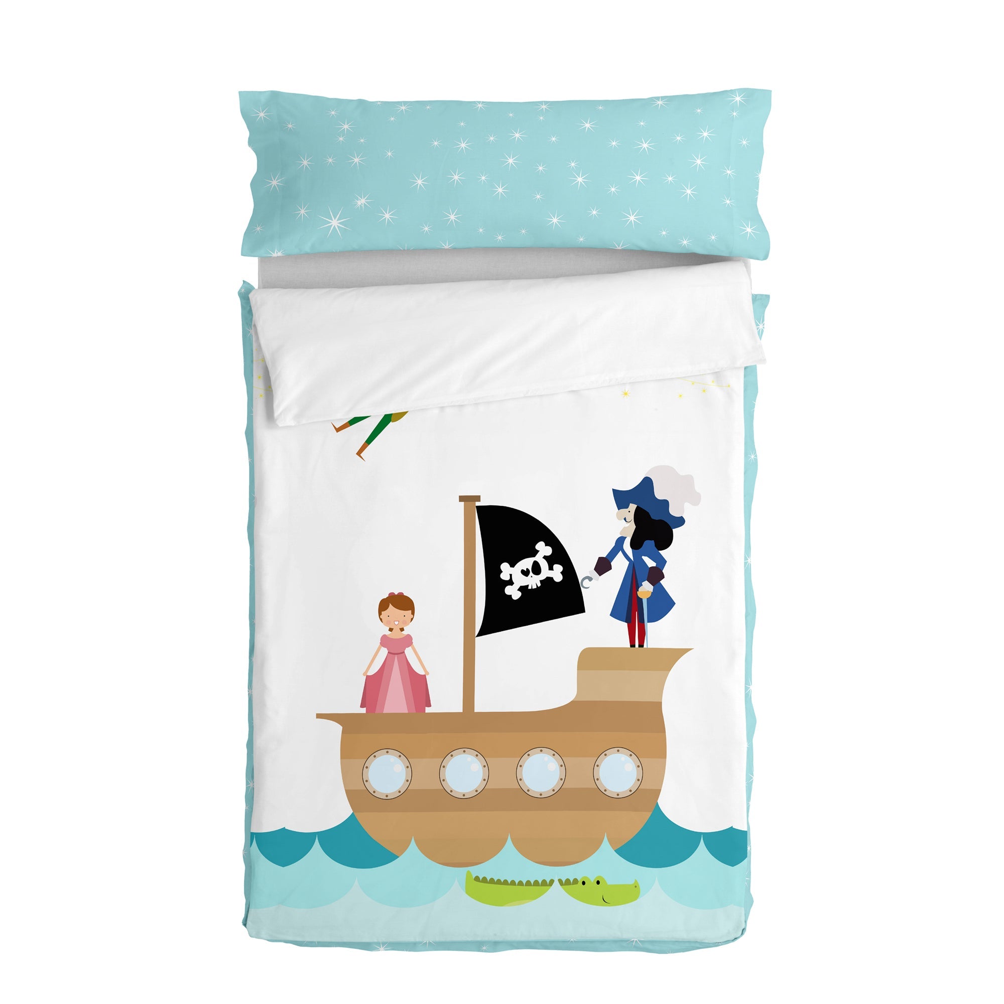 Mr Fox Kinderslaapzak met hoezen Flying Boy zonder vulling