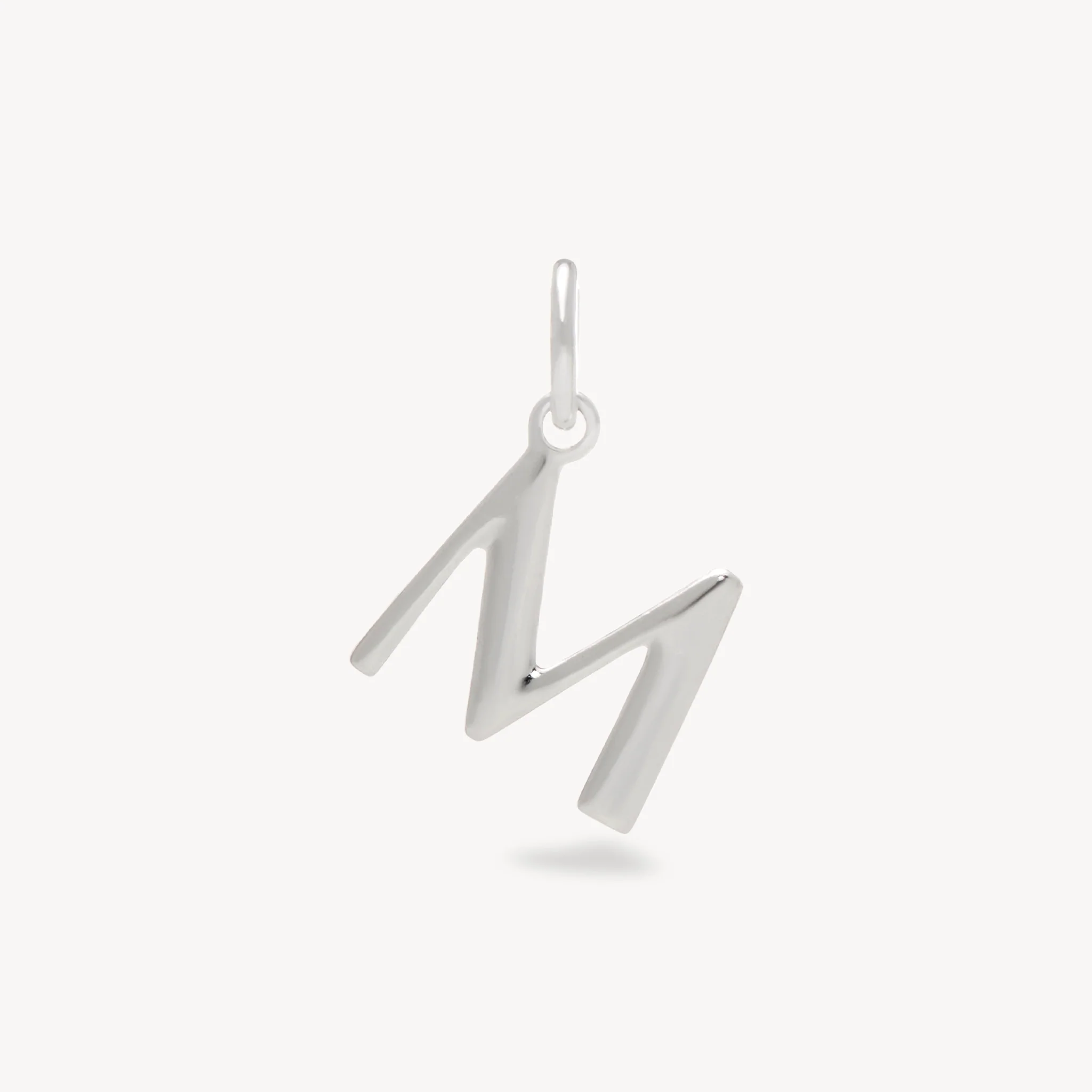 Sterling Silver Letter Charm